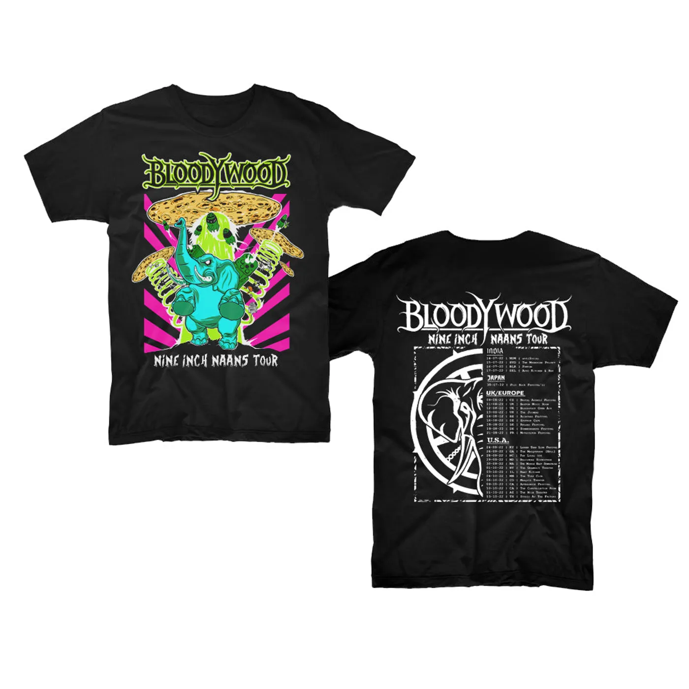 Bloodywood "Naan Tour" T-Shirt