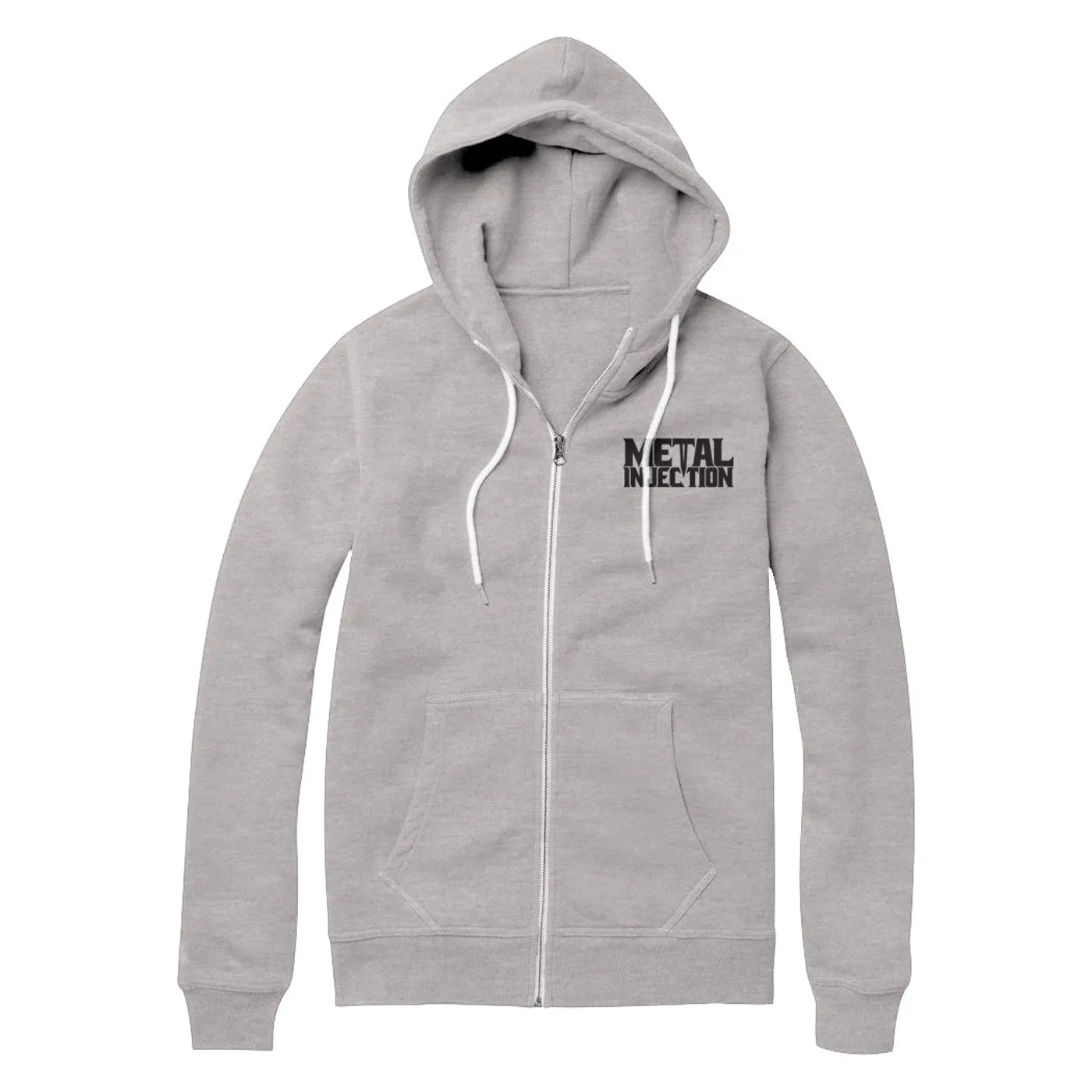 Metal Injection "Classic Logo" Zip Hoodie