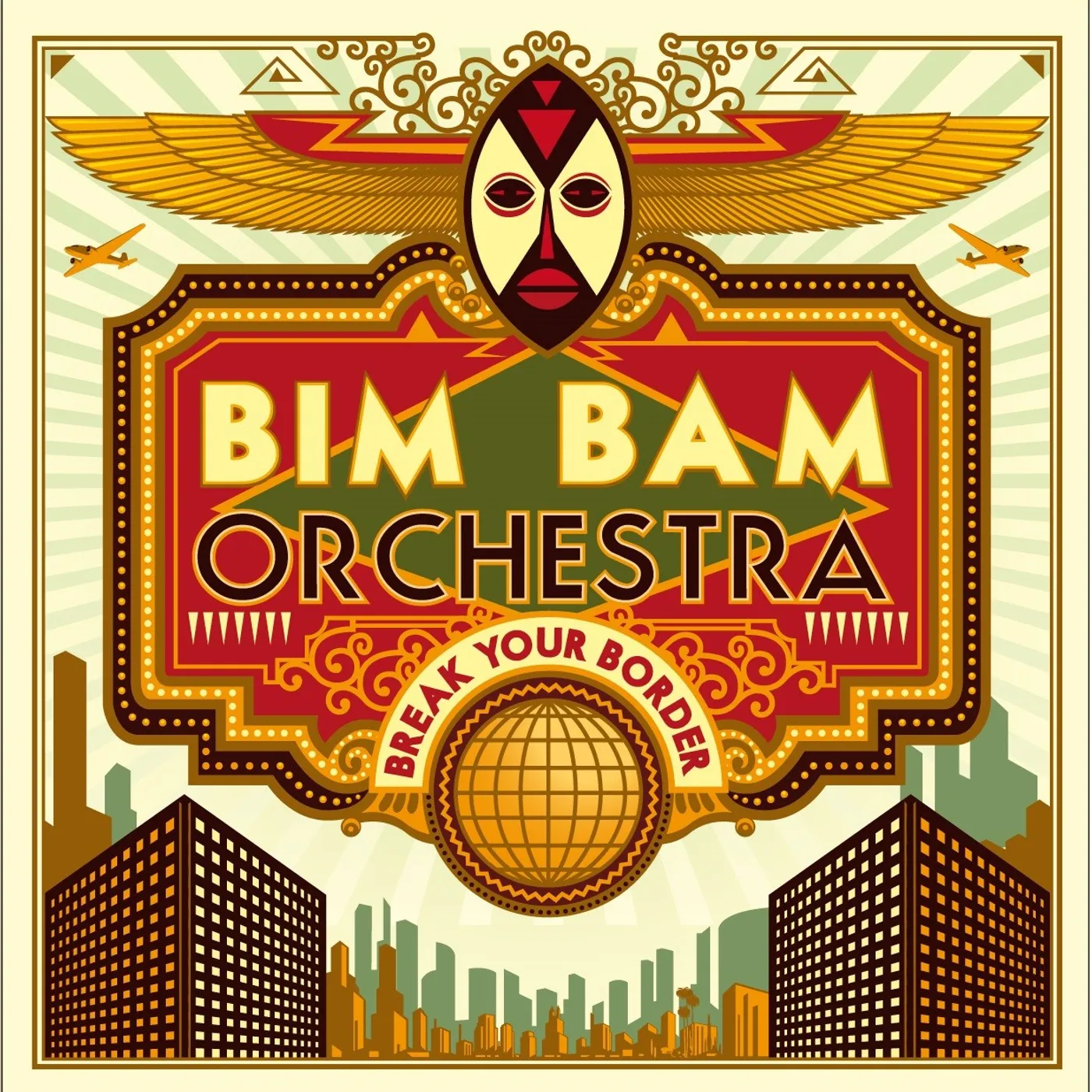 BREAK YOUR BORDER - BIM BAM ORCHESTRA (CD)