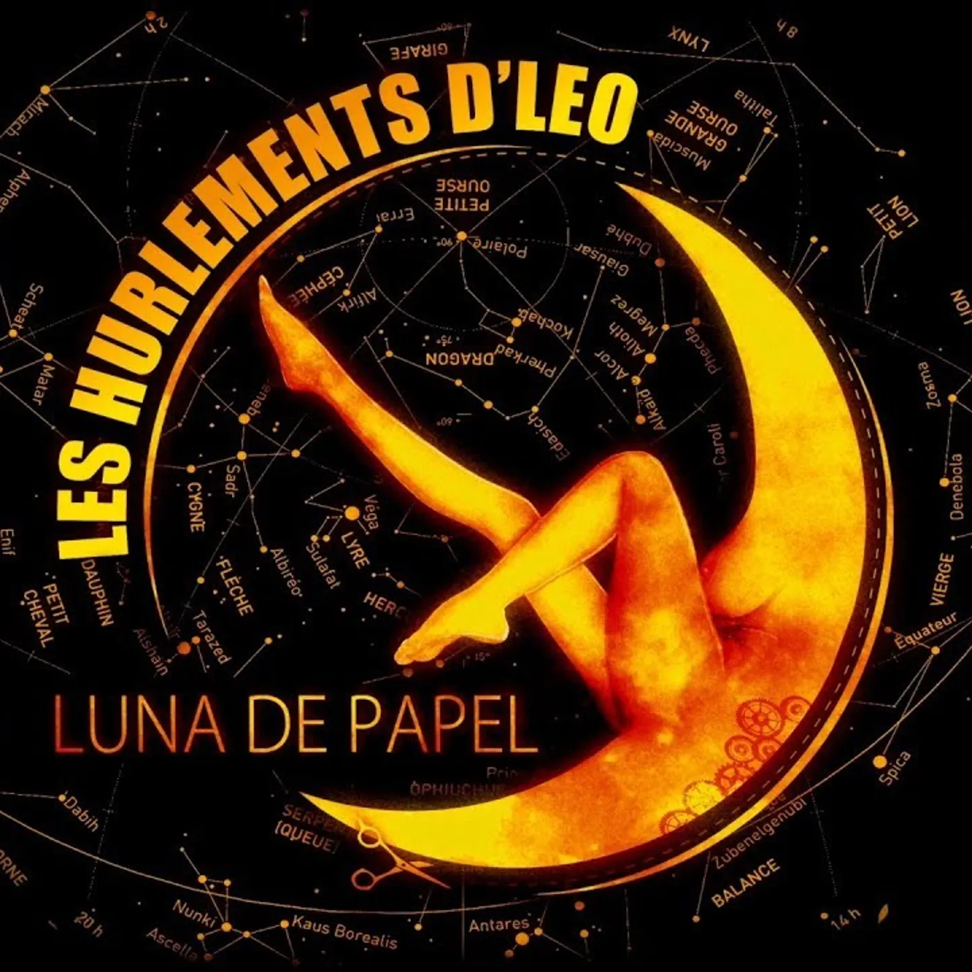 Les Hurlements D'leo Luna De Papel - Screaming D Leo (33T)