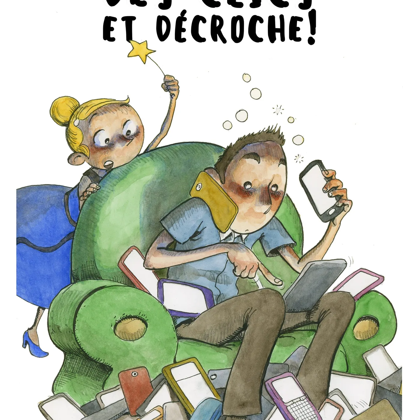 Fée Mandoline DES CLICS ET DÉCROCHE ! - FEE MANDOLINE  LA (LIVRE CD)