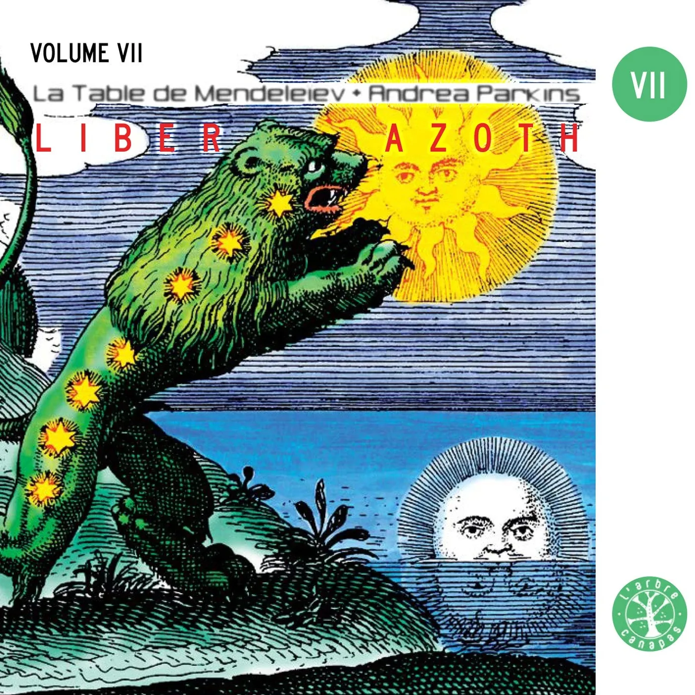 La Table De Mendeleiev Et Andrea Parkins LIBER AZOTH - TABLE DE MENDELEIEV ET ANDREA PARKINS (CD)