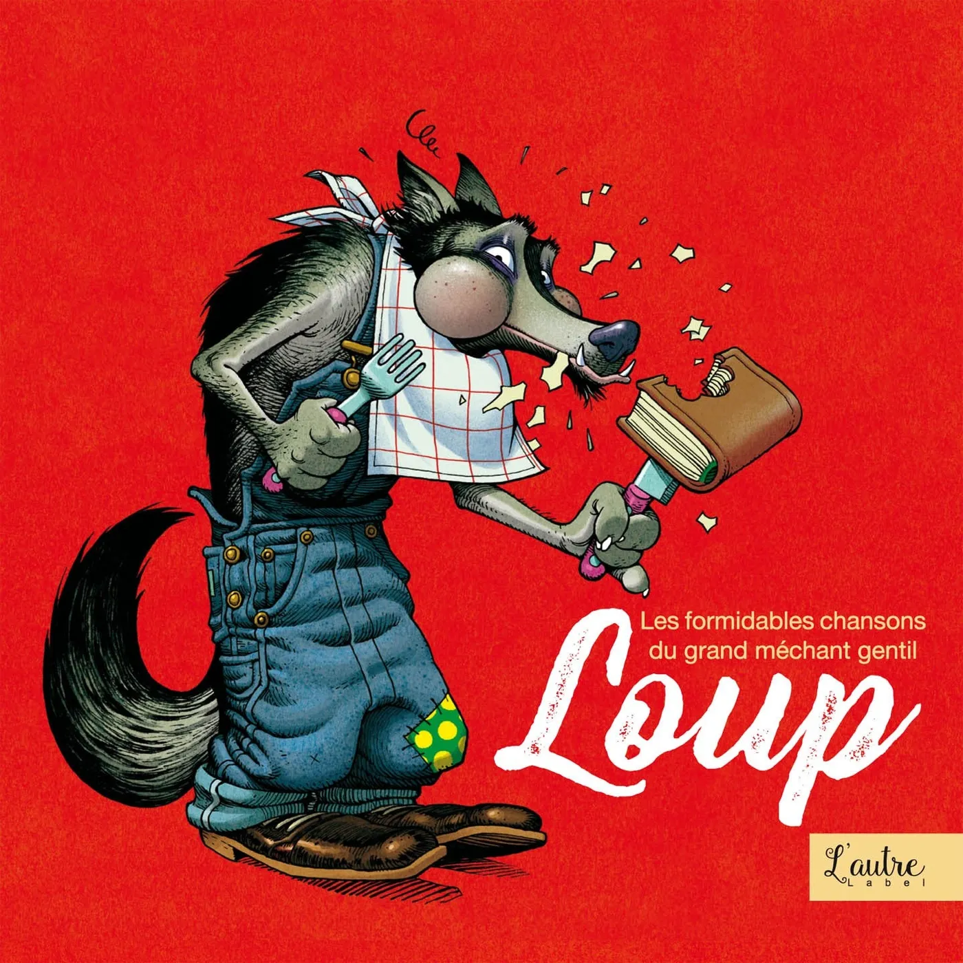 Compilation Sur Le Thème Du Loup LES CHANSONS DU GRAND MÉCHANT GENTIL LOUP - COMPILATION SUR LE THEME DU LOUP (CD)