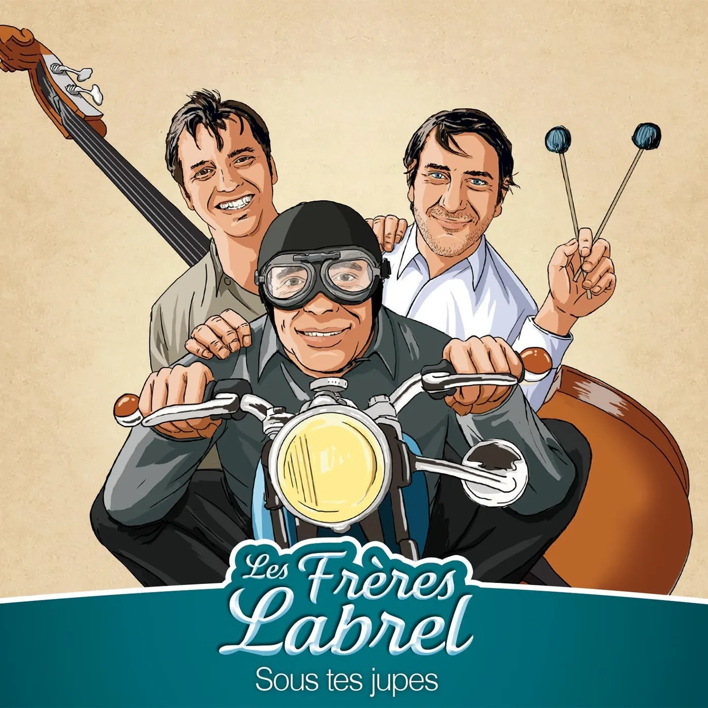 Les Frères Labrel SOUS TES JUPES - FRERES LABREL (CD)