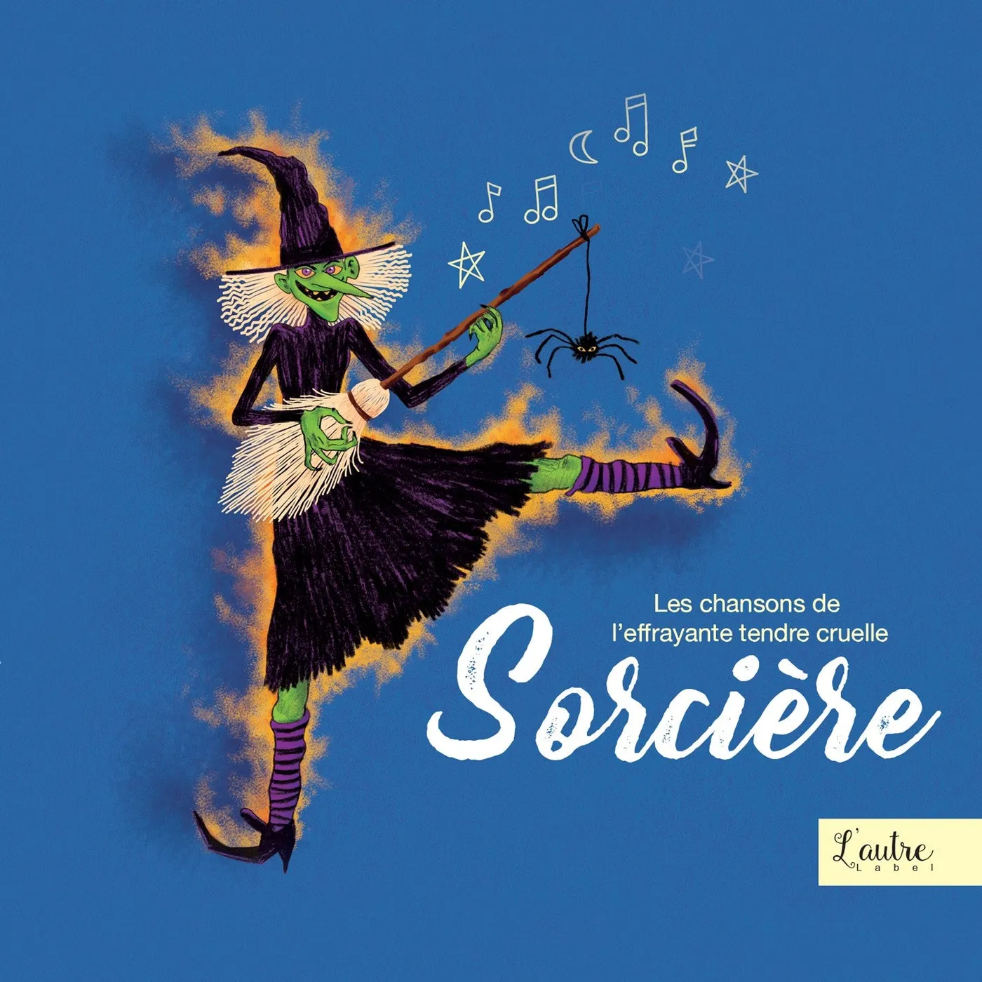 LES CHANSONS DE L'EFFRAYANTE TENDRE CRUELLE SORCIERE - COMPIL (CD)