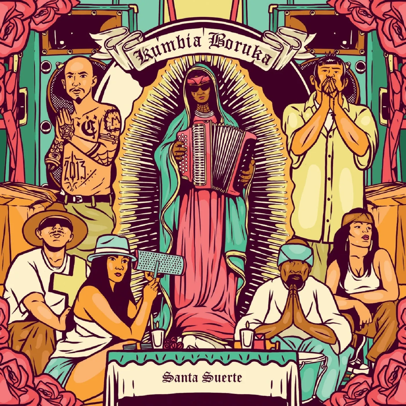 SANTA SUERTE - KUMBIA BORUKA (33T)