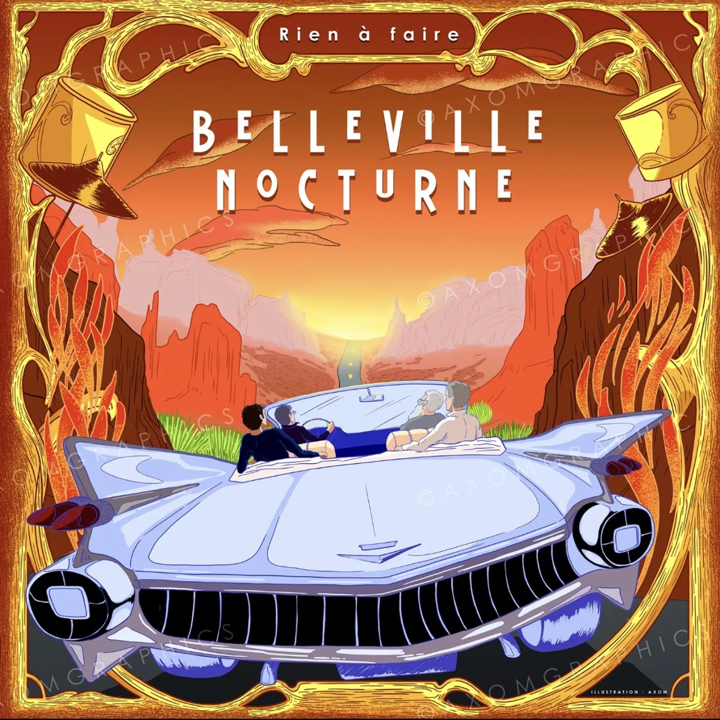 RIEN À FAIRE - BELLEVILLE NOCTURNE (CD)