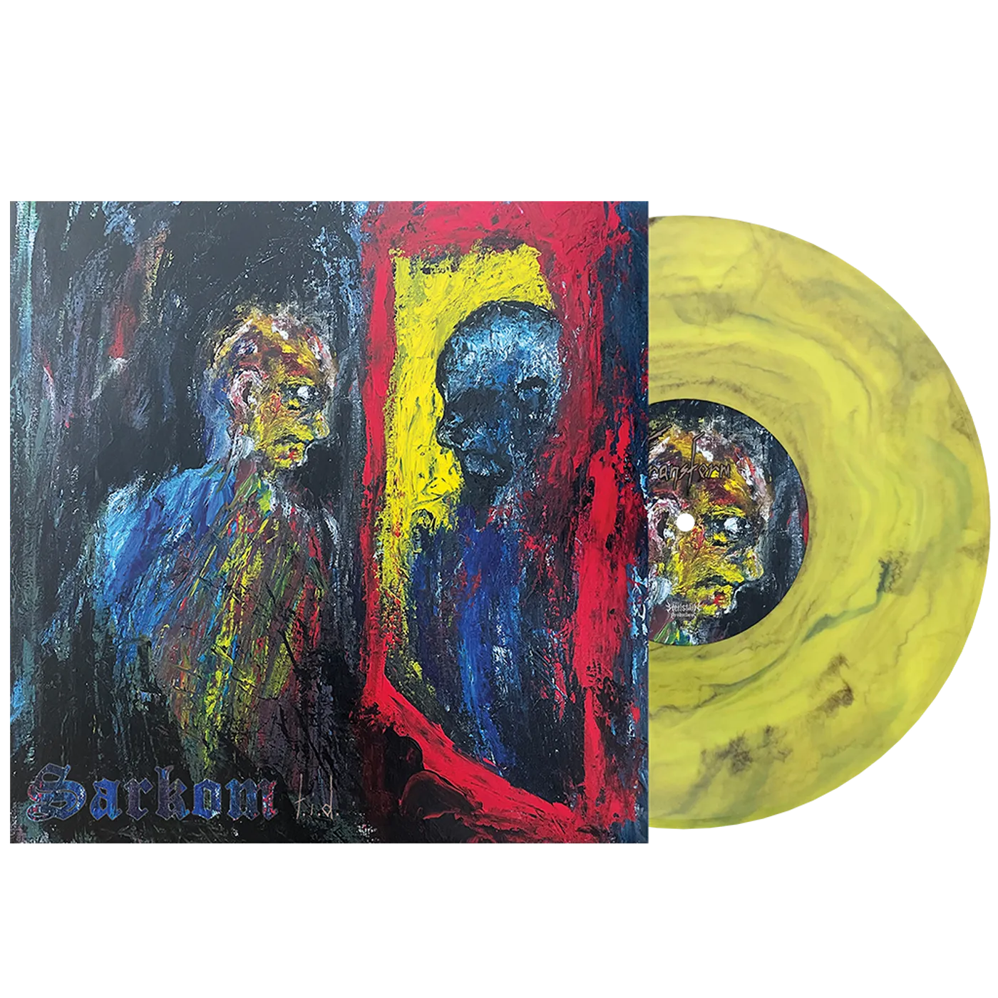 Sarkom - Transform Into Darkness (10" yellow/black marble Vinyl)