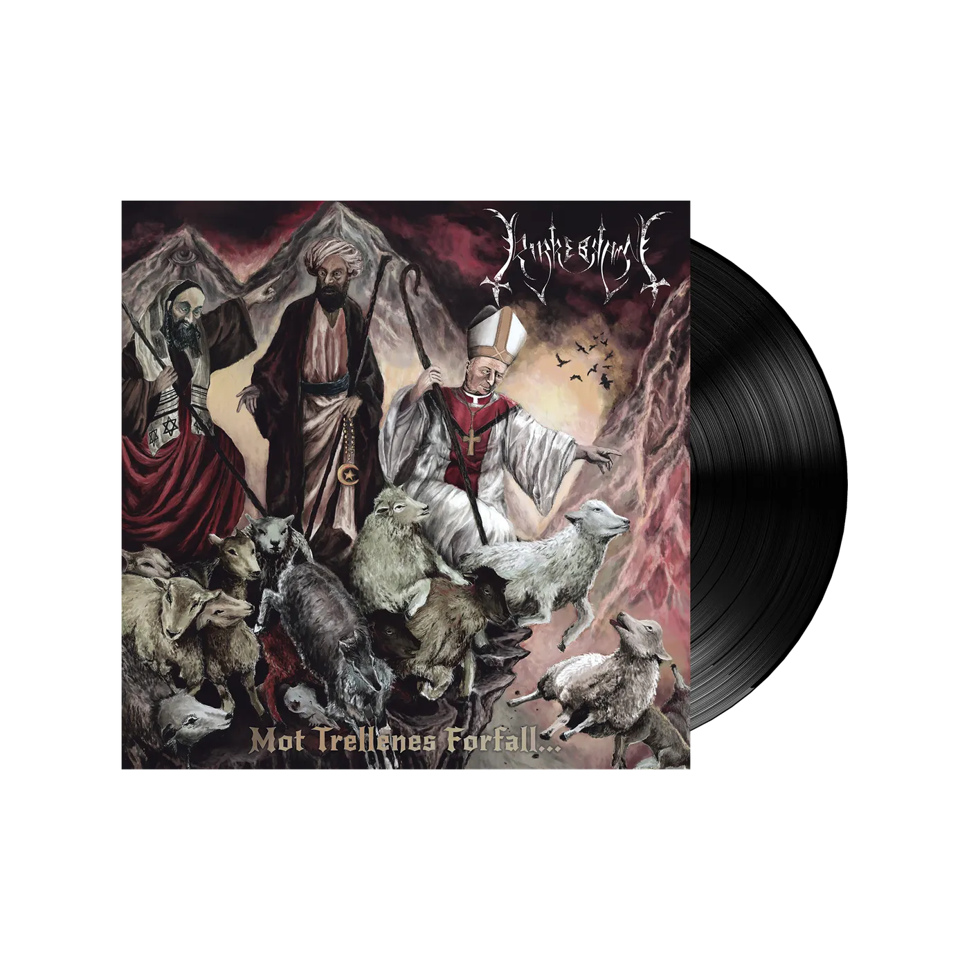 Kirkebrann - Mot Trellenes Forfall... (LP) (Vinyl)