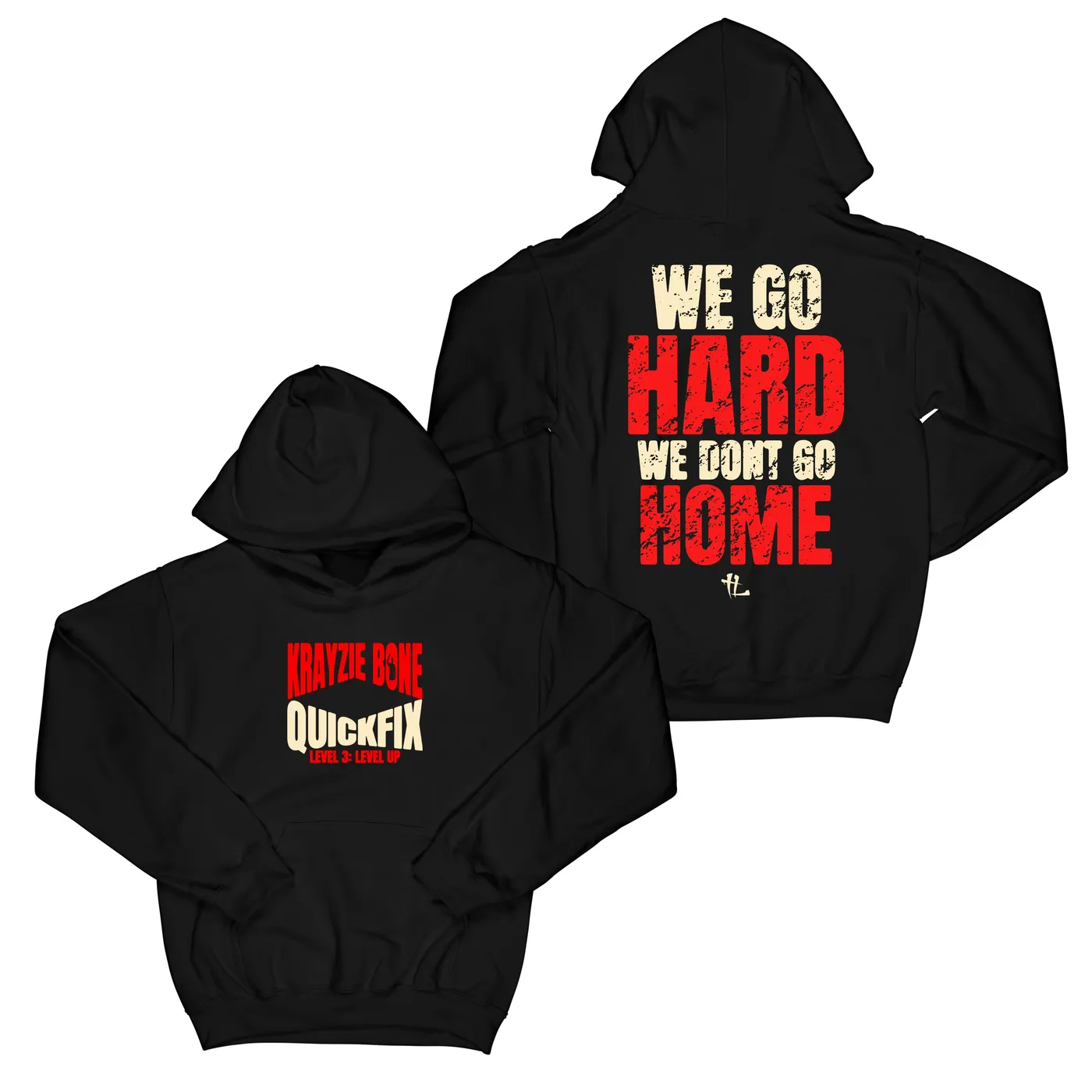 Krayzie Bone We Go Hard "BLACK" Hoodie