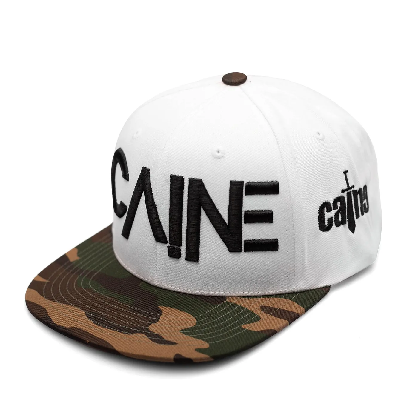 Krayzie Bone Caine Multi Logo "White/Camo" Snapback