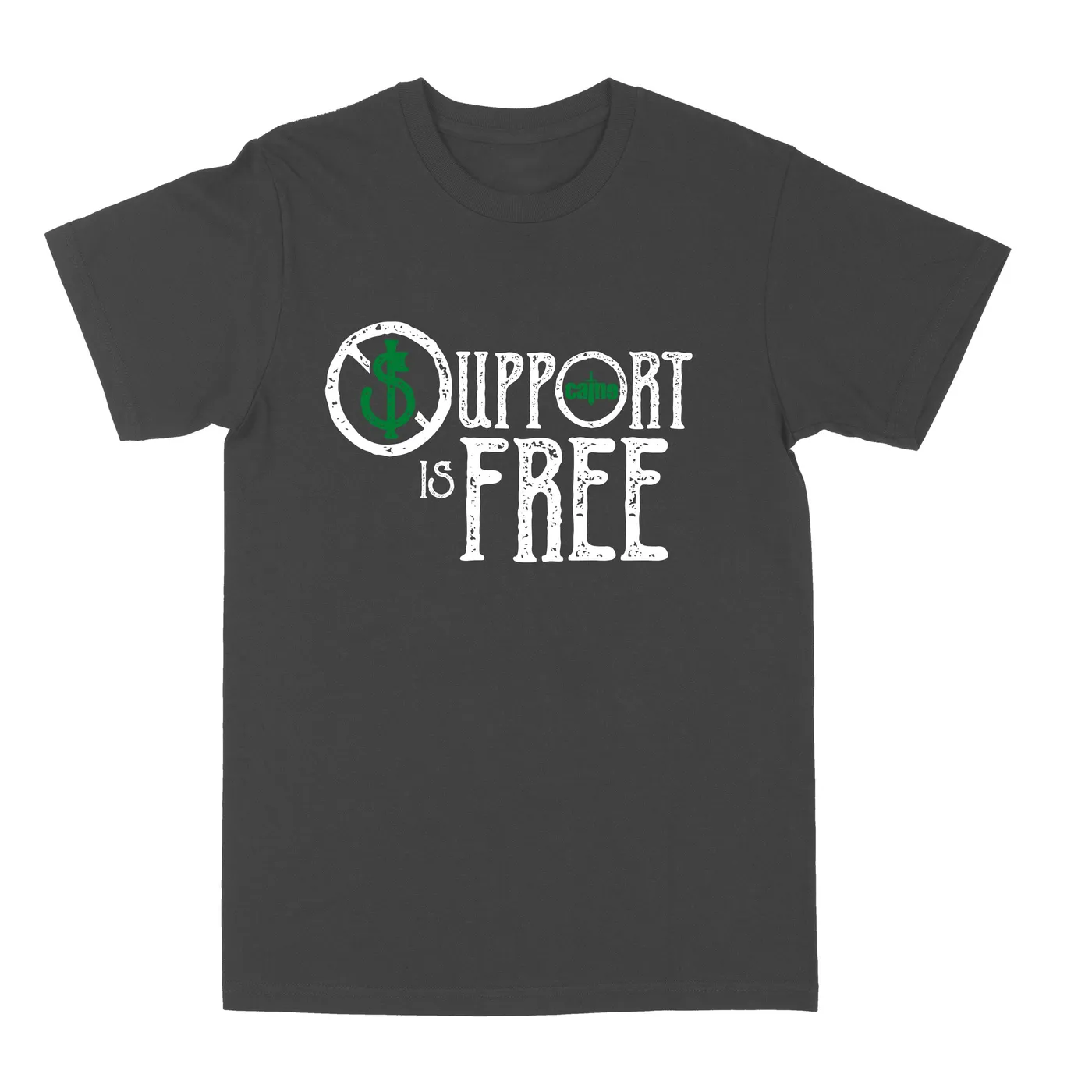 CLEARANCE Caine Support Is Free "Heavy Metal" Tee