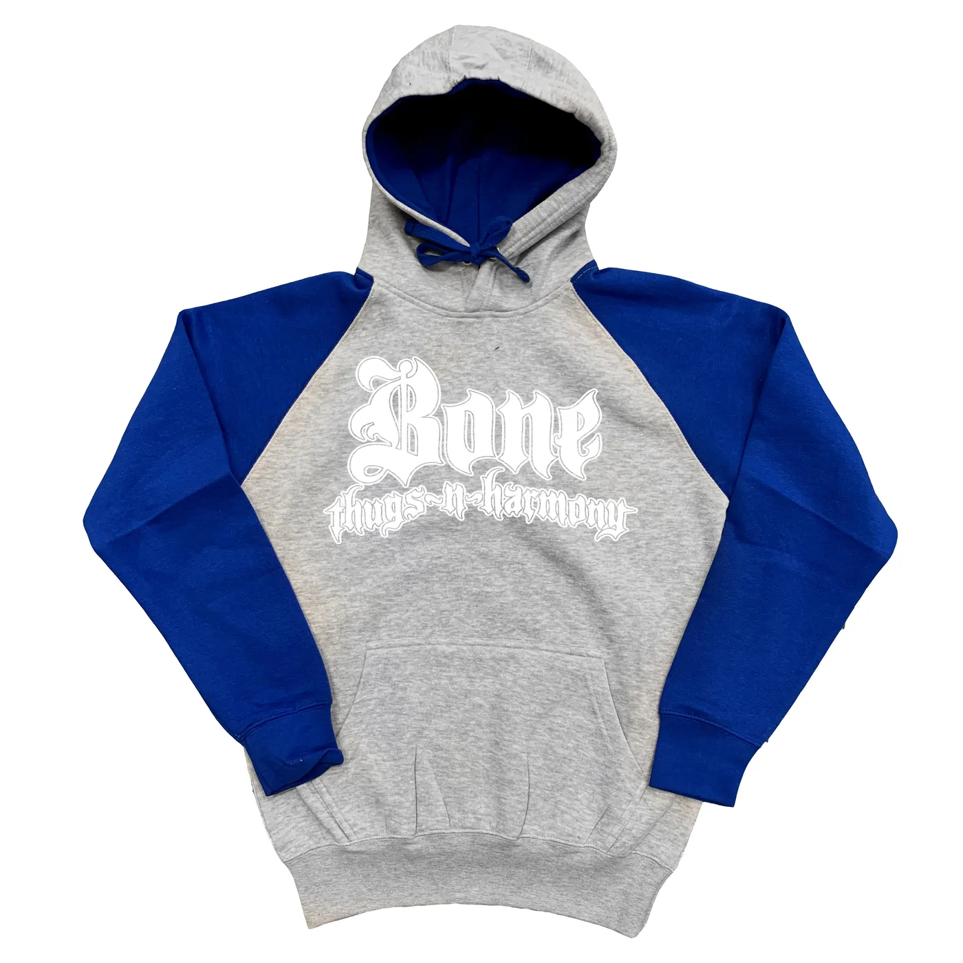 Bone Thugs-N-Harmony White Logo "Grey/Royal Blue" Hoodie