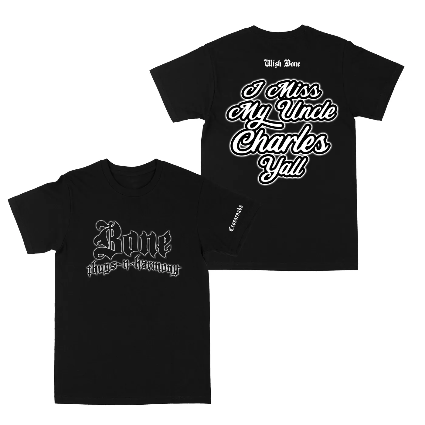 Bone Thugs-N-Harmony Uncle Charles "Black" Tee