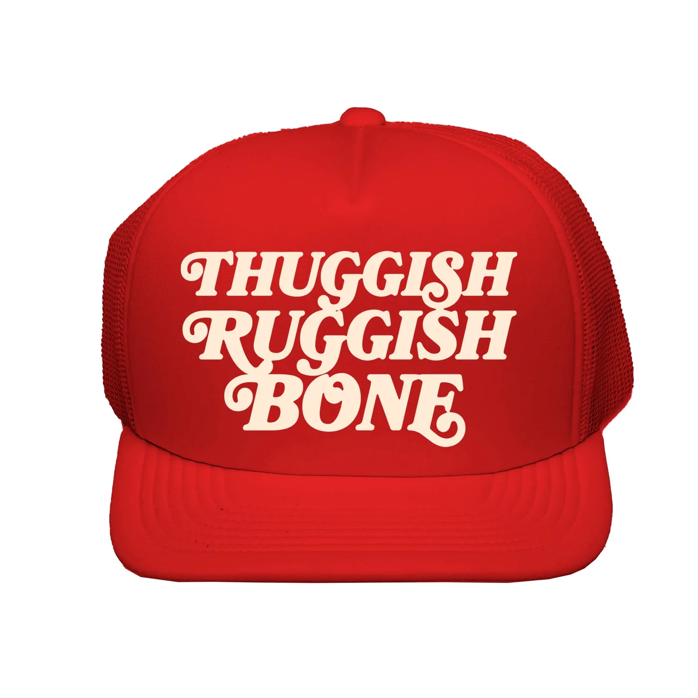 Bone Thugs-N-Harmony We're Not Against Rap "Red" Trucker Hat