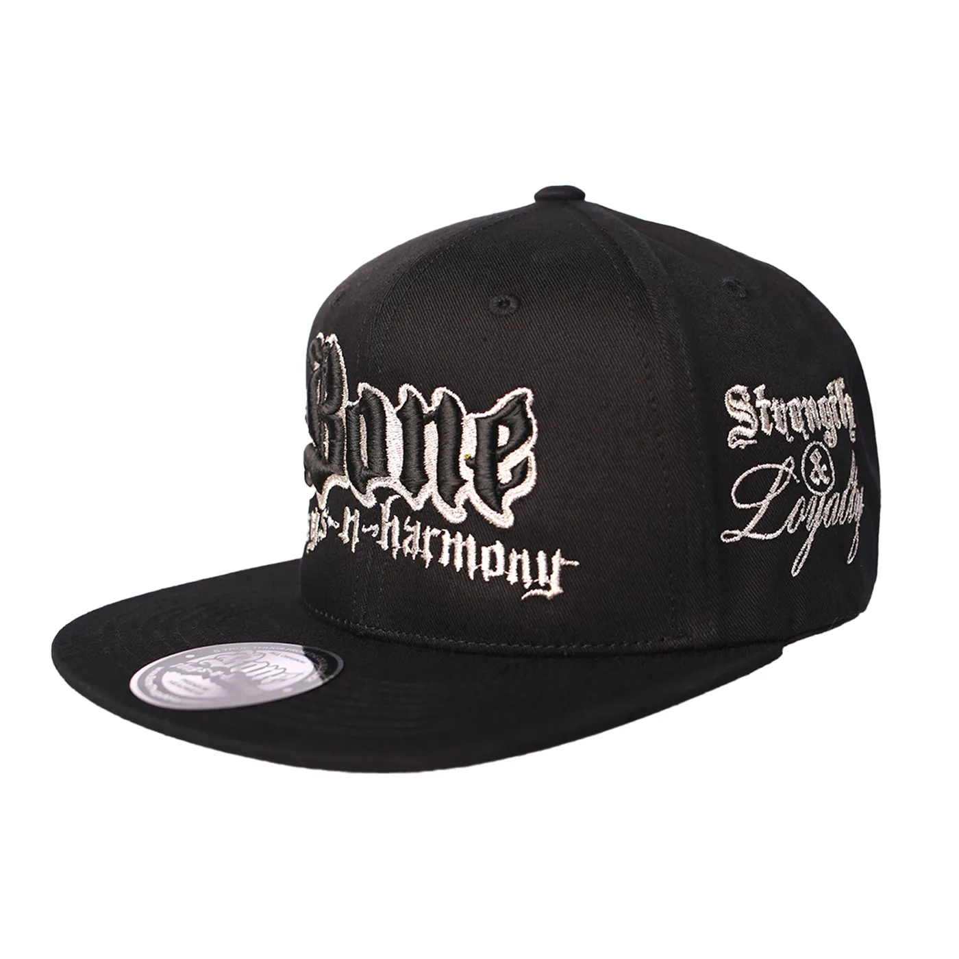 Bone Thugs-N-Harmony Strength & Loyalty "Black/Silver" Anniversary Snapback