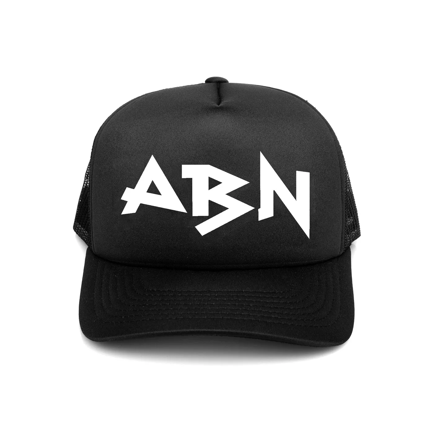 TraeMerch Trucker Hat ABN Rock Logo "Black"