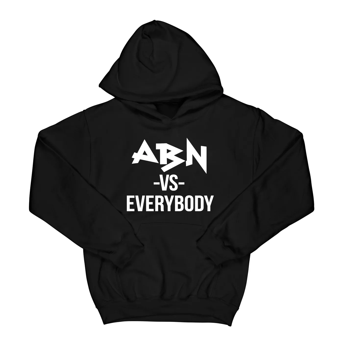 TraeMerch ABN VS Everybody "Rock" Black Hoodie