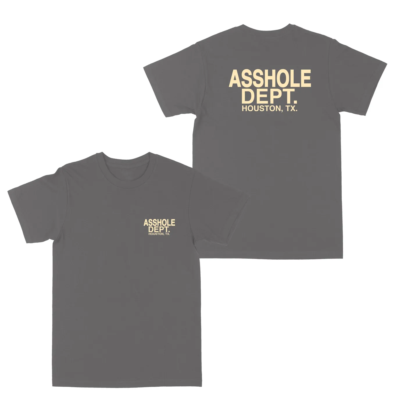 TraeMerch Assholes Dept. "Cream Logo" Heavy Metal Tee