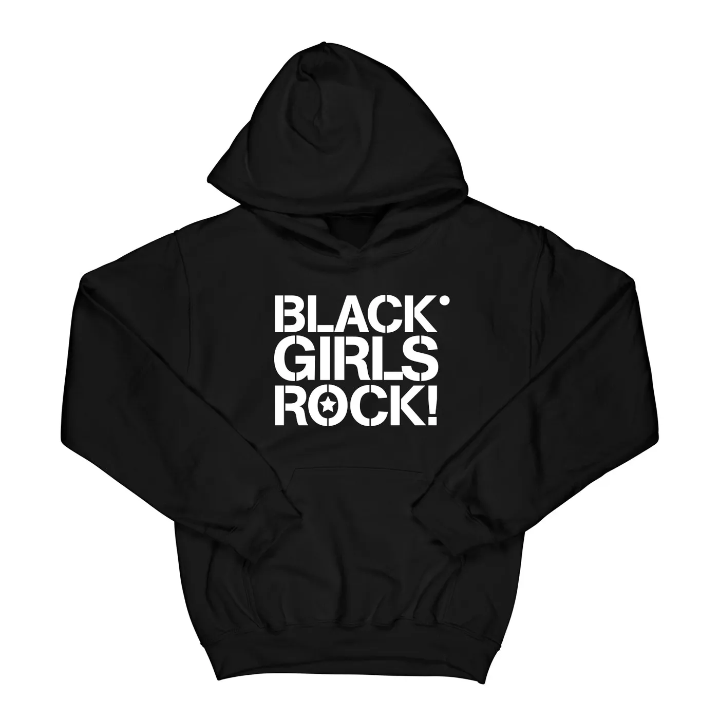 Black Girls Rock! Black Girls Rock Stencil "Black" Hoodie