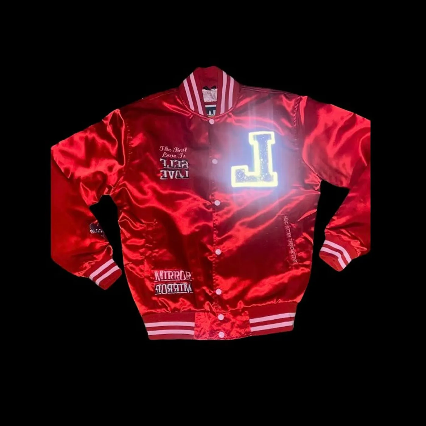 Black Girls Rock! Satin Starter Love Neon Jacket
