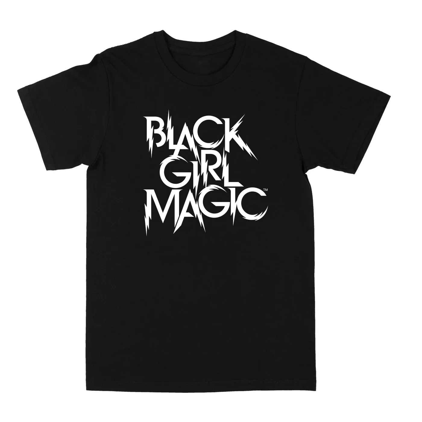 Black Girls Rock! Black Girl Magic Lightning Logo "Black" Tee