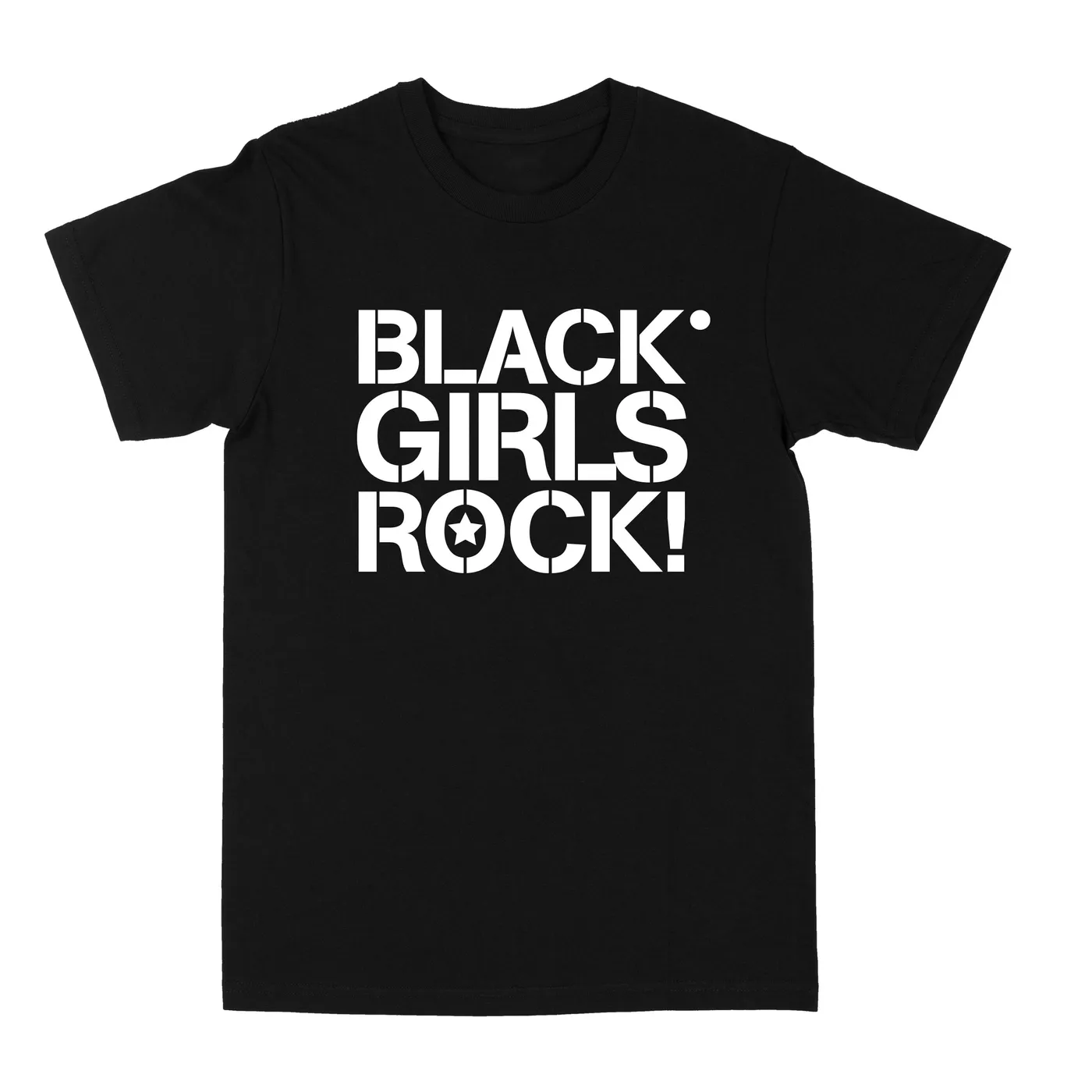 Black Girls Rock! Black Girls Rock Stencil Logo "Black" Tee