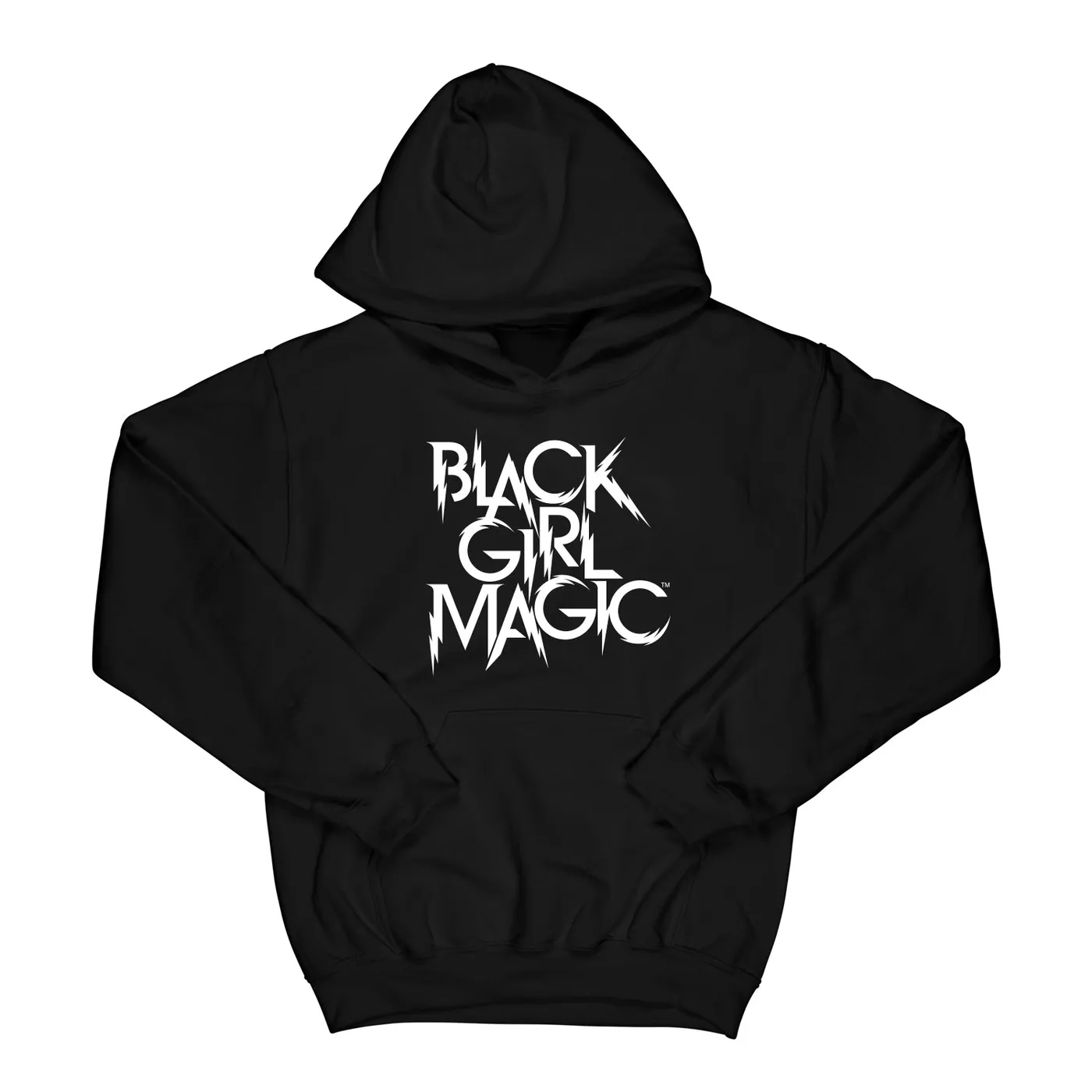 Black Girls Rock! Black Girls Magic Lightning Logo "Black" Hoodie