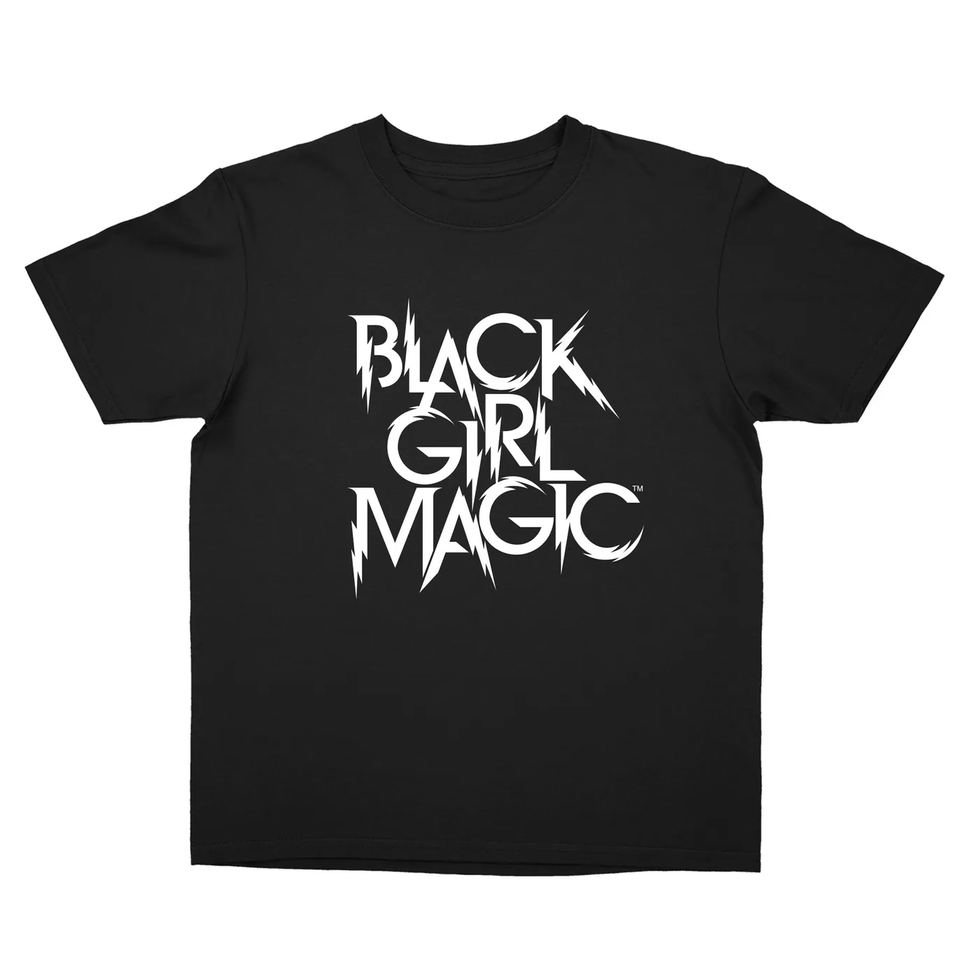 Black Girls Rock! YOUTH Black Girl Magic Lightning Logo "Black" Tee