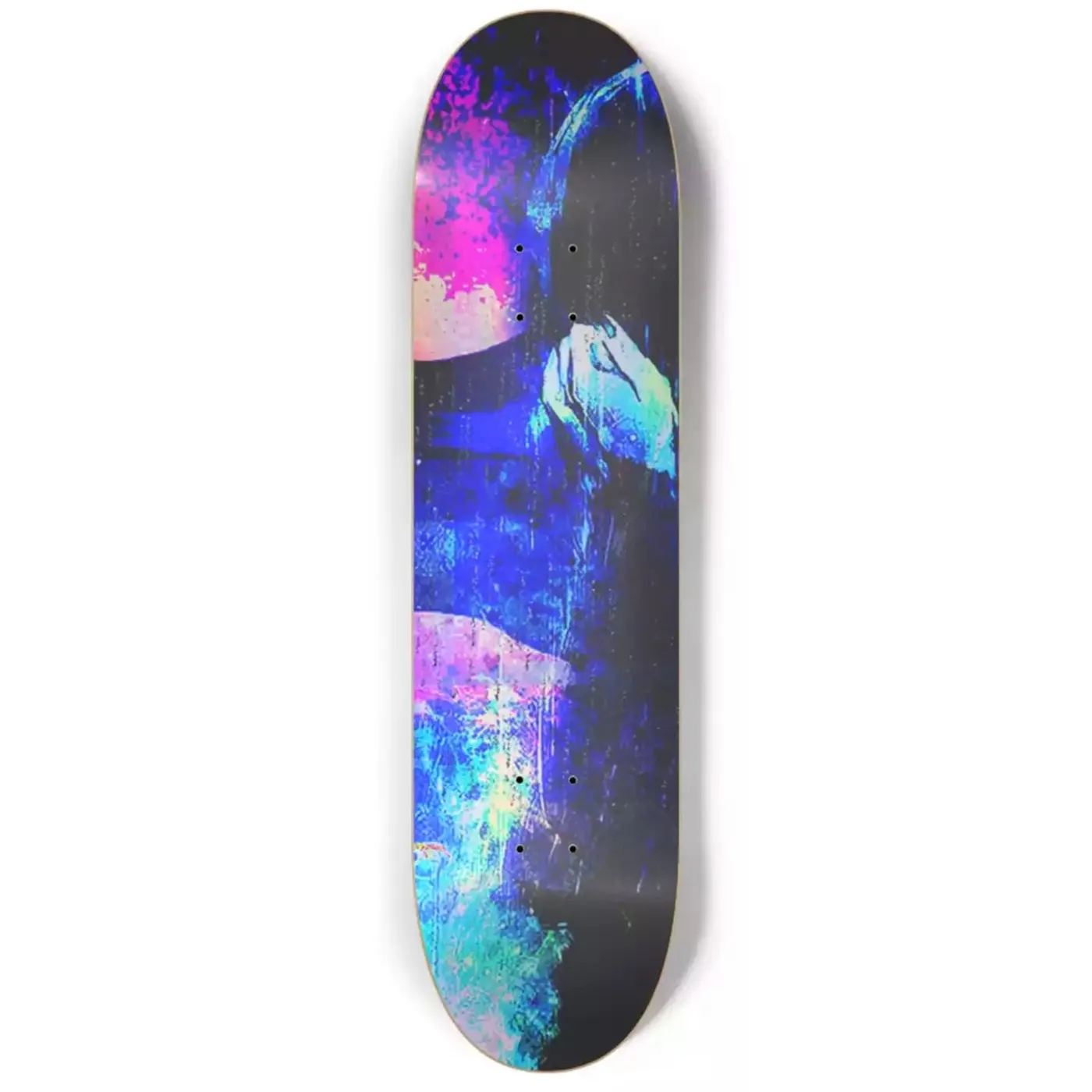 Lil Bruh Gwop AURA GLOW SKATEBOARD 8.25"