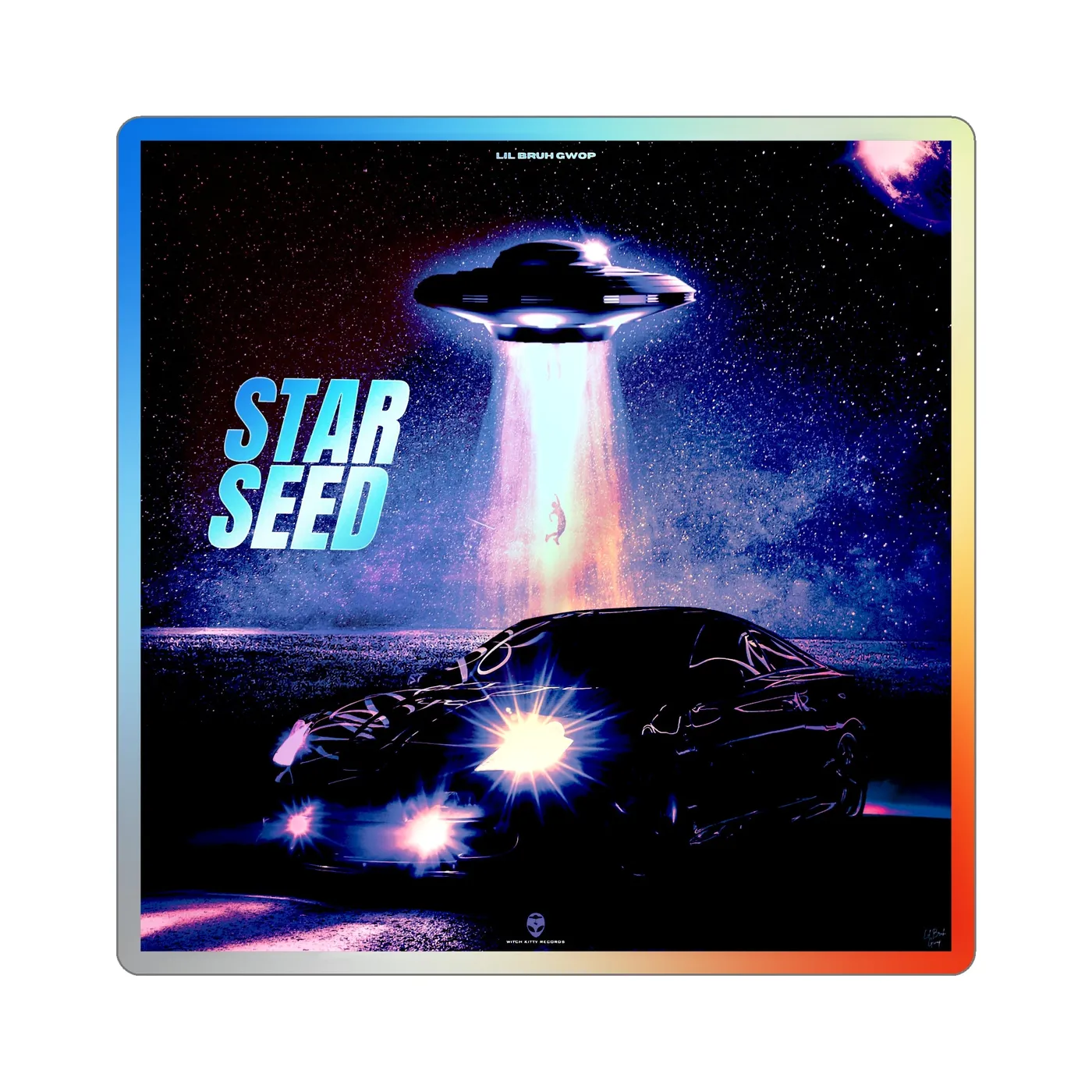 Lil Bruh Gwop STARSEED PORSCHE STICKERS