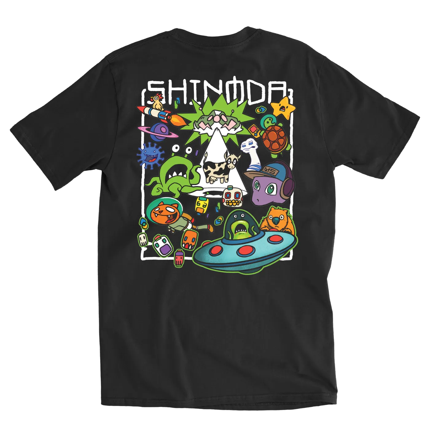Mike Shinoda Dropped Frames Character Tee