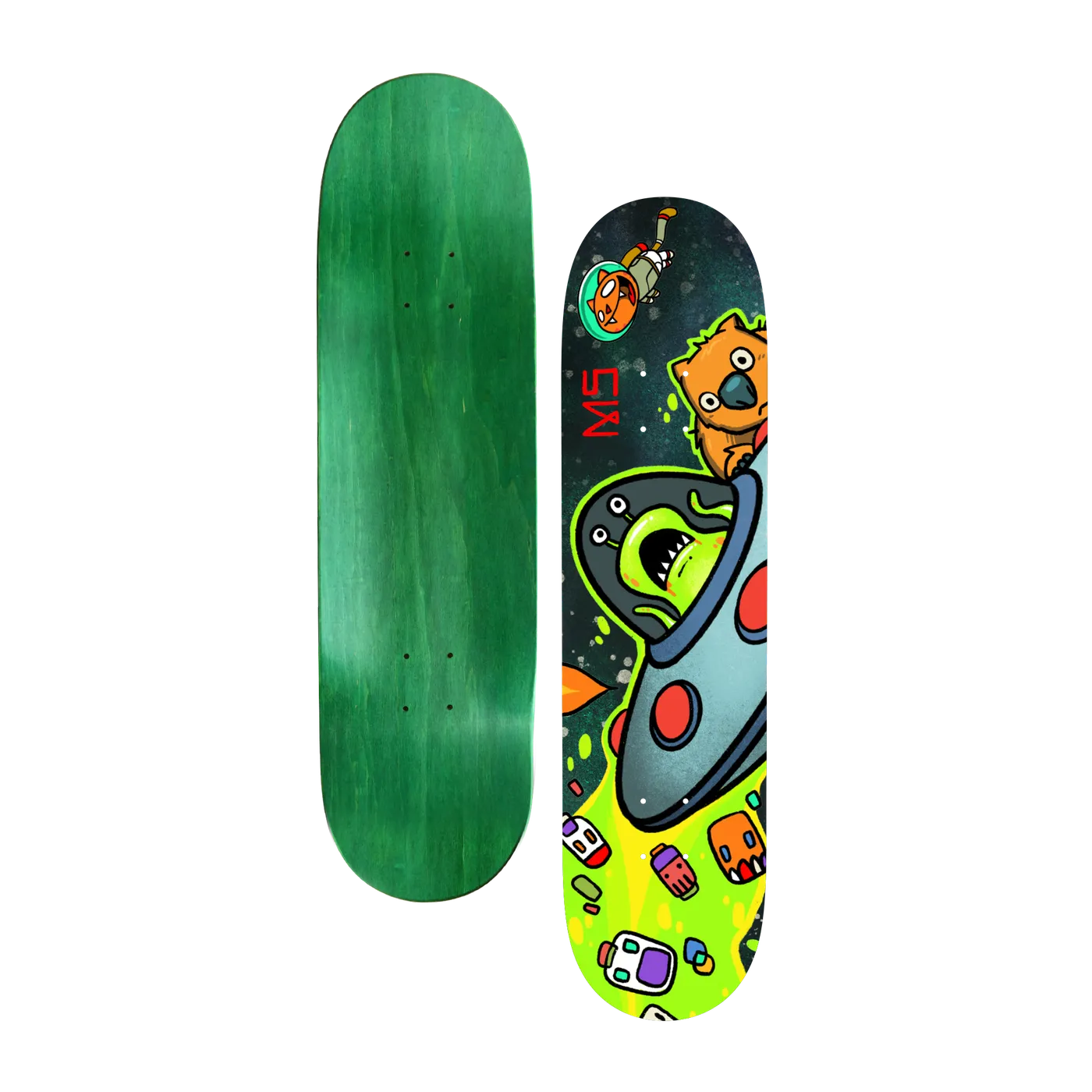 Mike Shinoda DF V.3 Alien Skate Deck