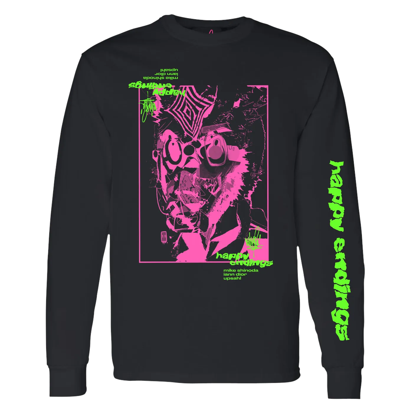 Mike Shinoda Happy Endings Long Sleeve Tee