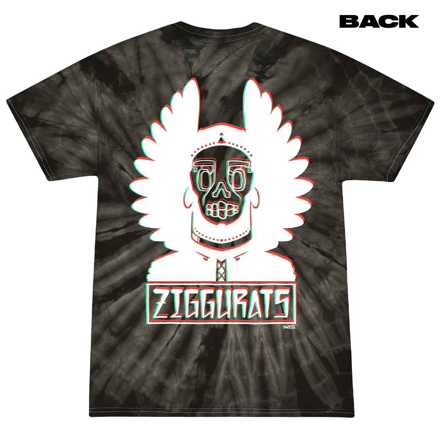 Mike Shinoda Shaman Black Tie Dye Tee