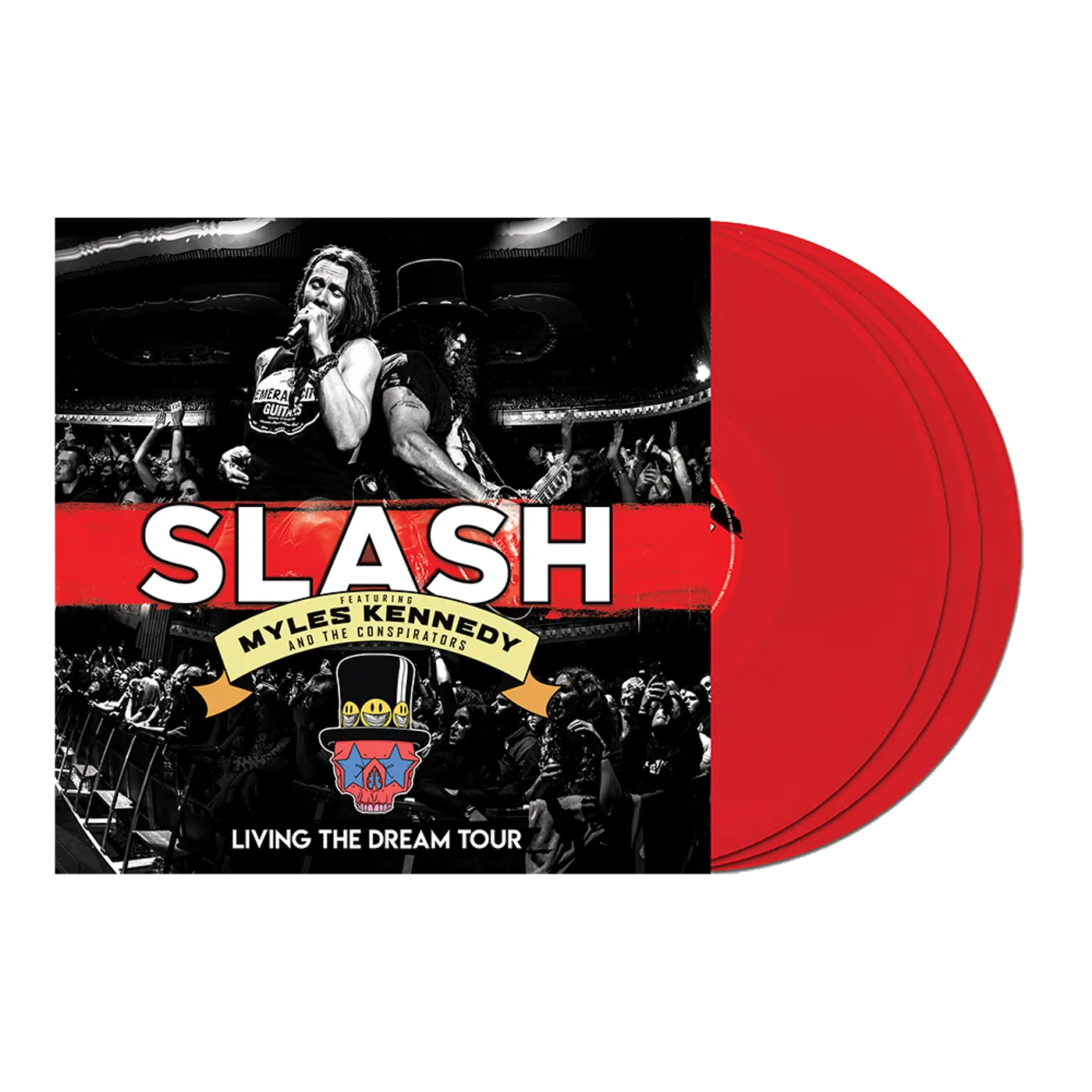 Slash Living the Dream Tour Red 3LP (Vinyl)