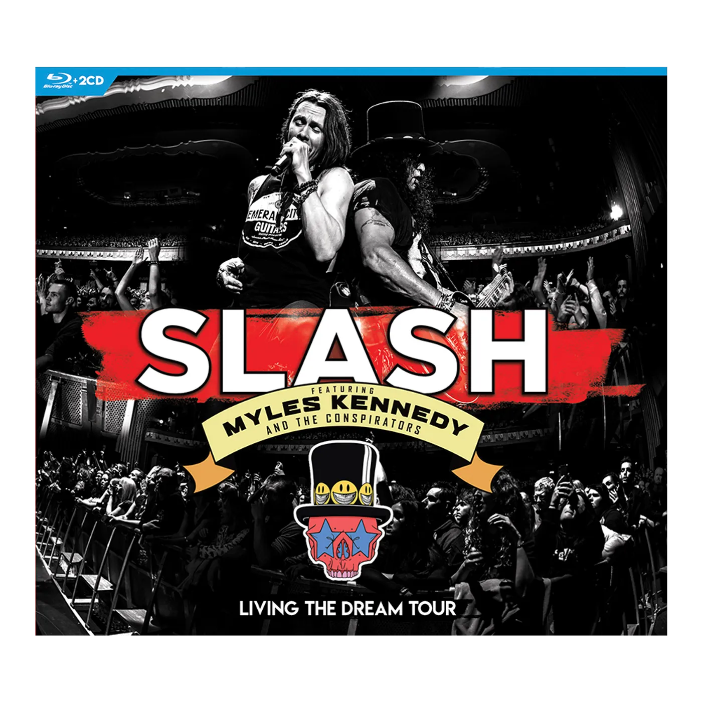 Slash Living the Dream Tour Blu-Ray + 2 CD
