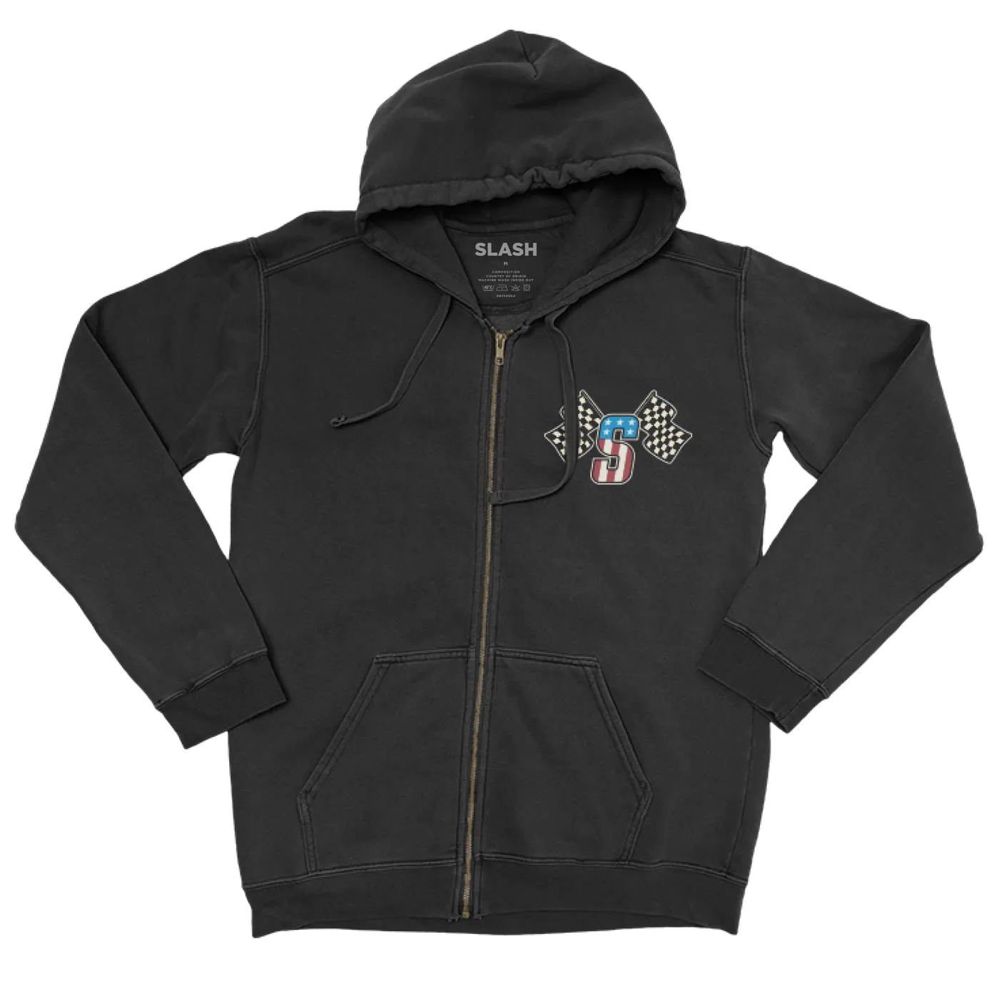 Slash Big Bad Wolf Black Zip Hoodie