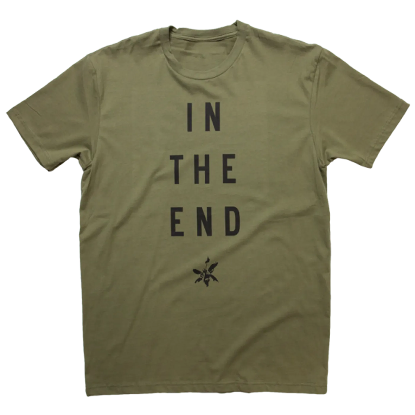 Linkin Park In The End Military Green Tee