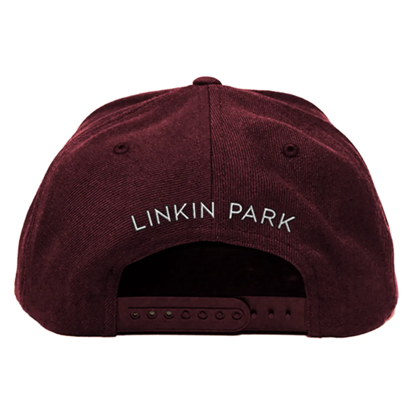 Linkin Park LP Hex Logo Maroon Snapback Hat