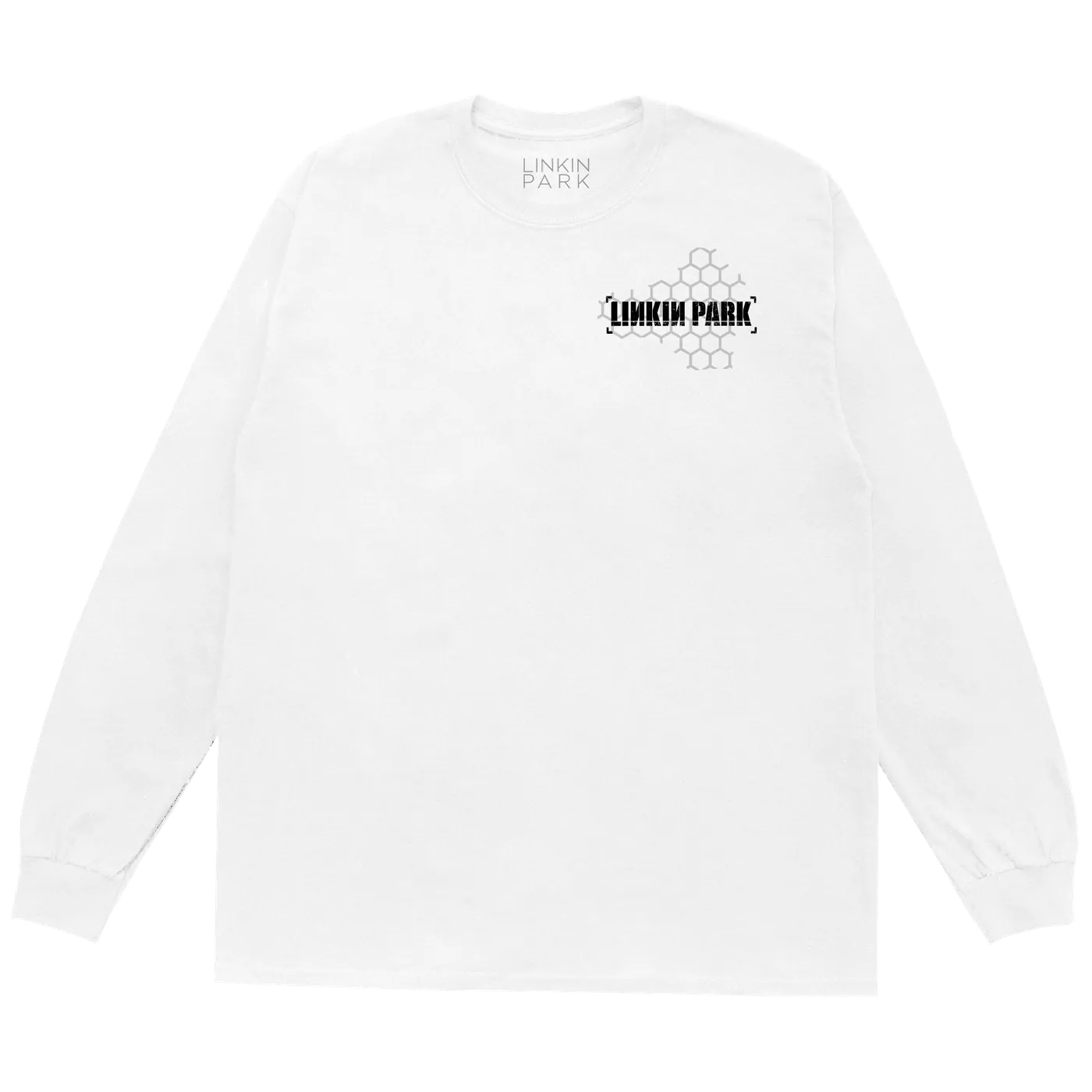 Linkin Park In the End Honeycomb LS White Tee