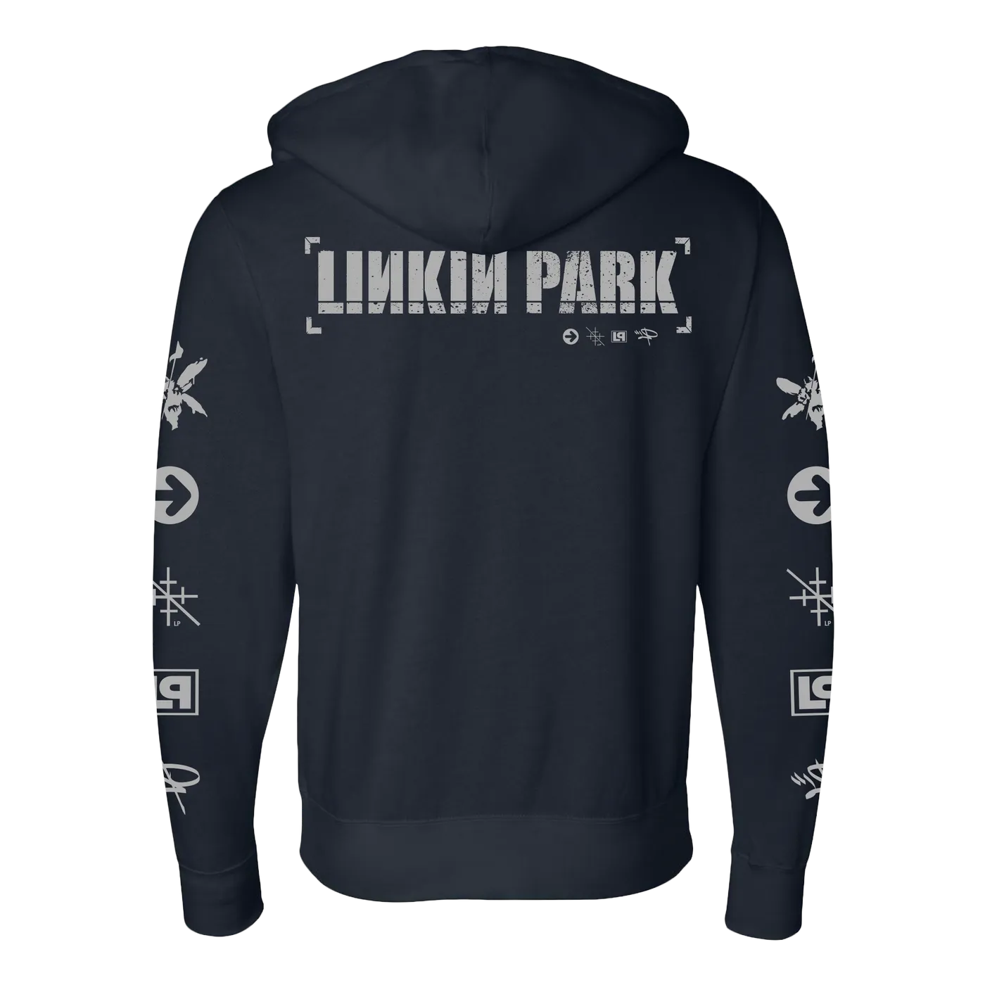 Linkin Park LP Icons Navy Zip Hoodie