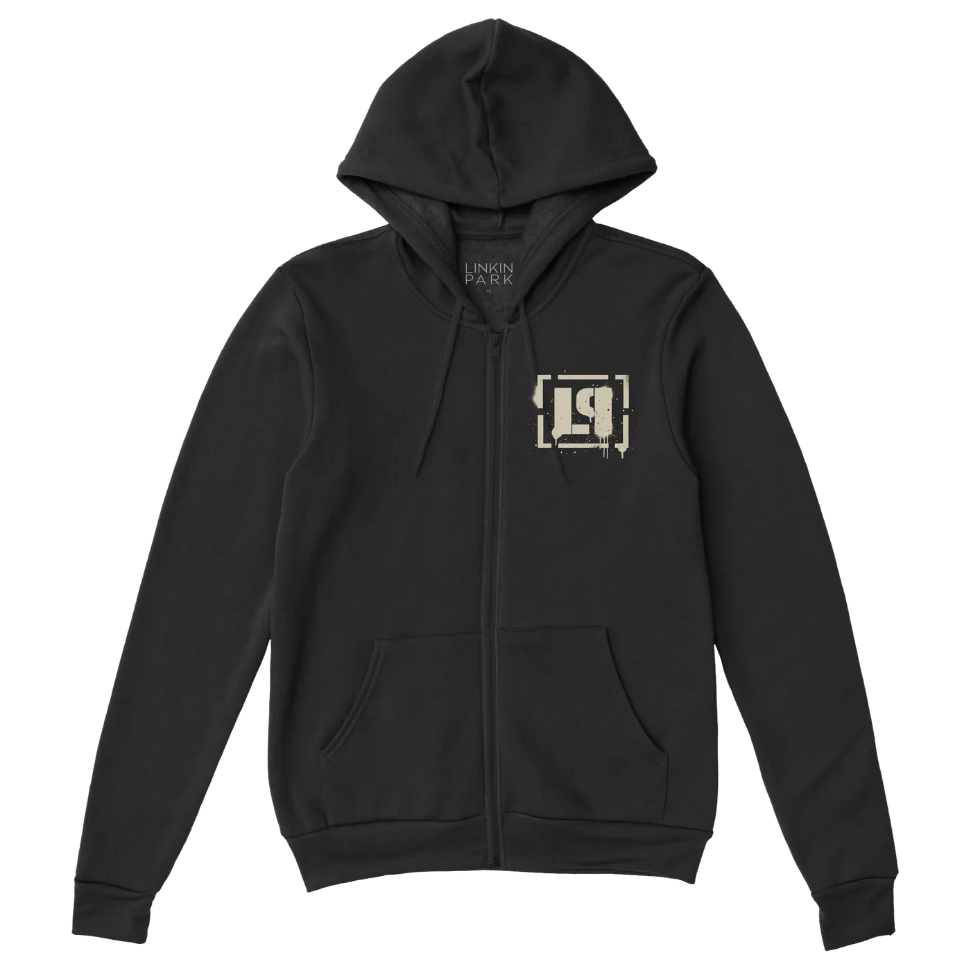 Linkin Park Vintage Meteora Spray Bracket Zip Hoodie