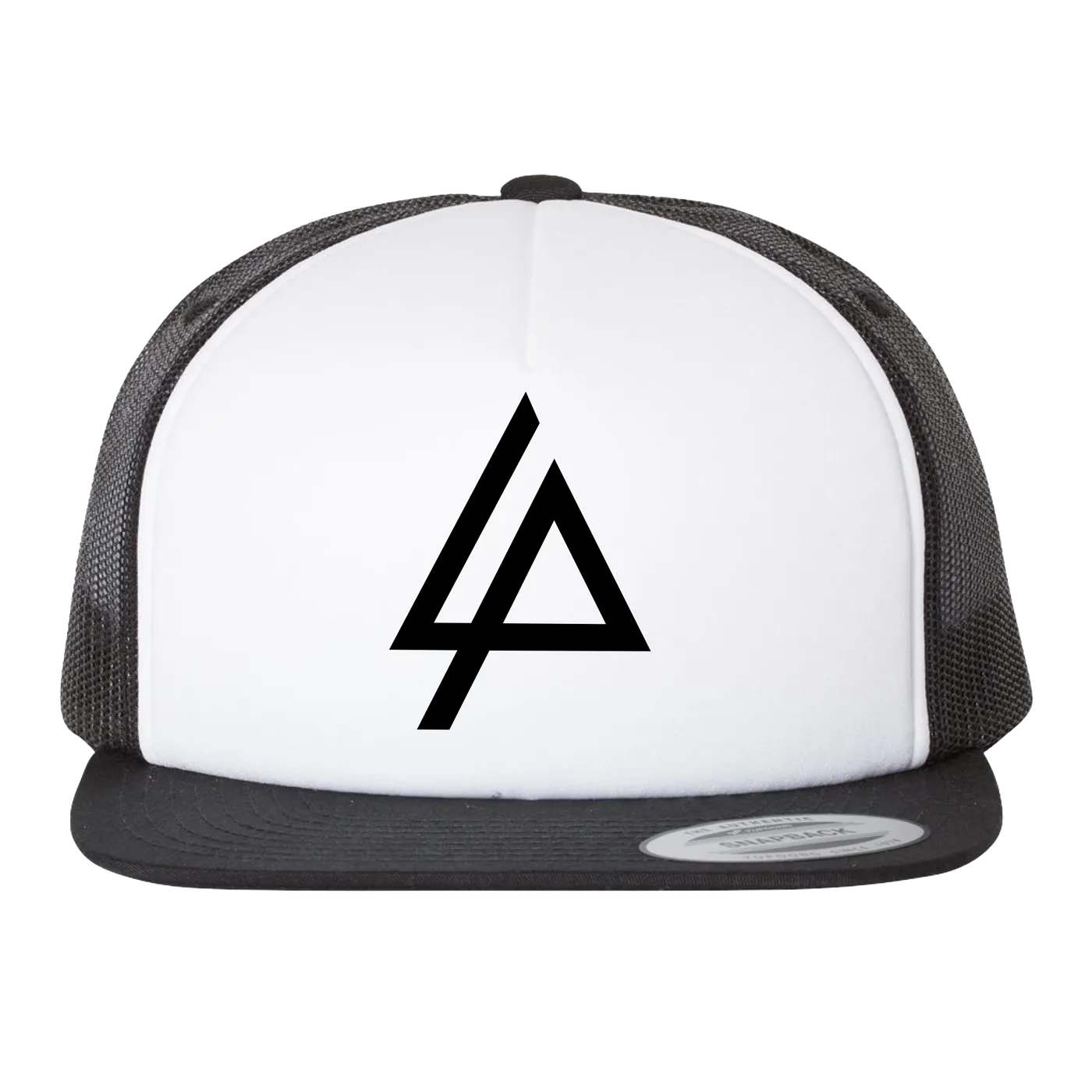 Linkin Park LP Logo Black Trucker Hat