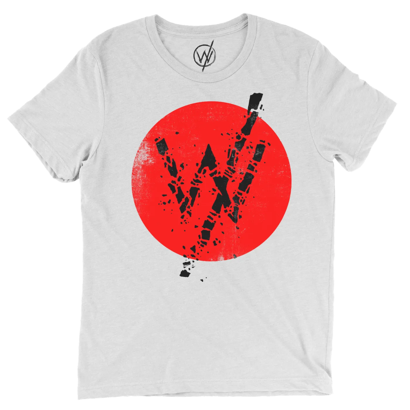 Sleeping With Sirens Broken Circle White Tee