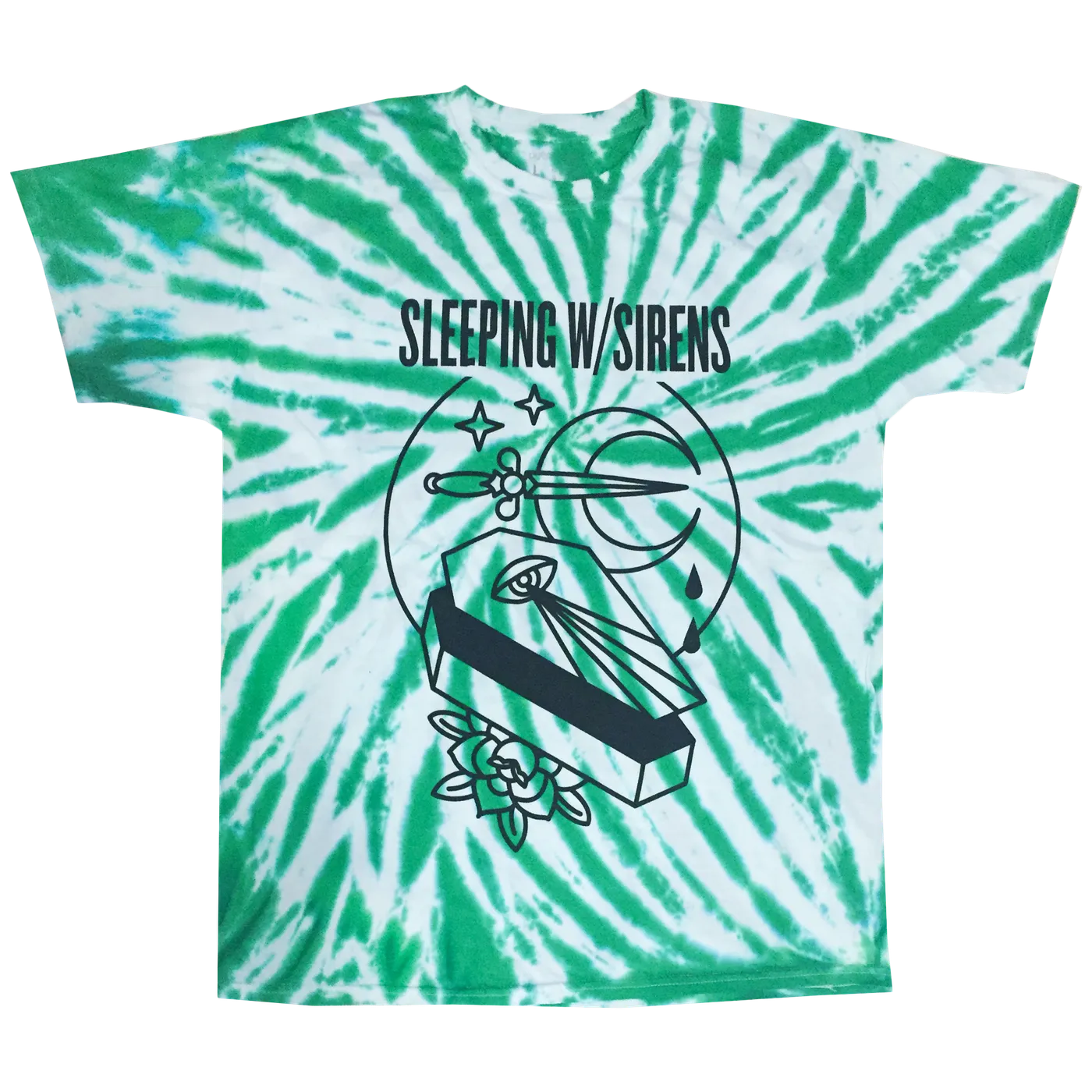 Sleeping With Sirens Blood Moon Tie Dye Tee