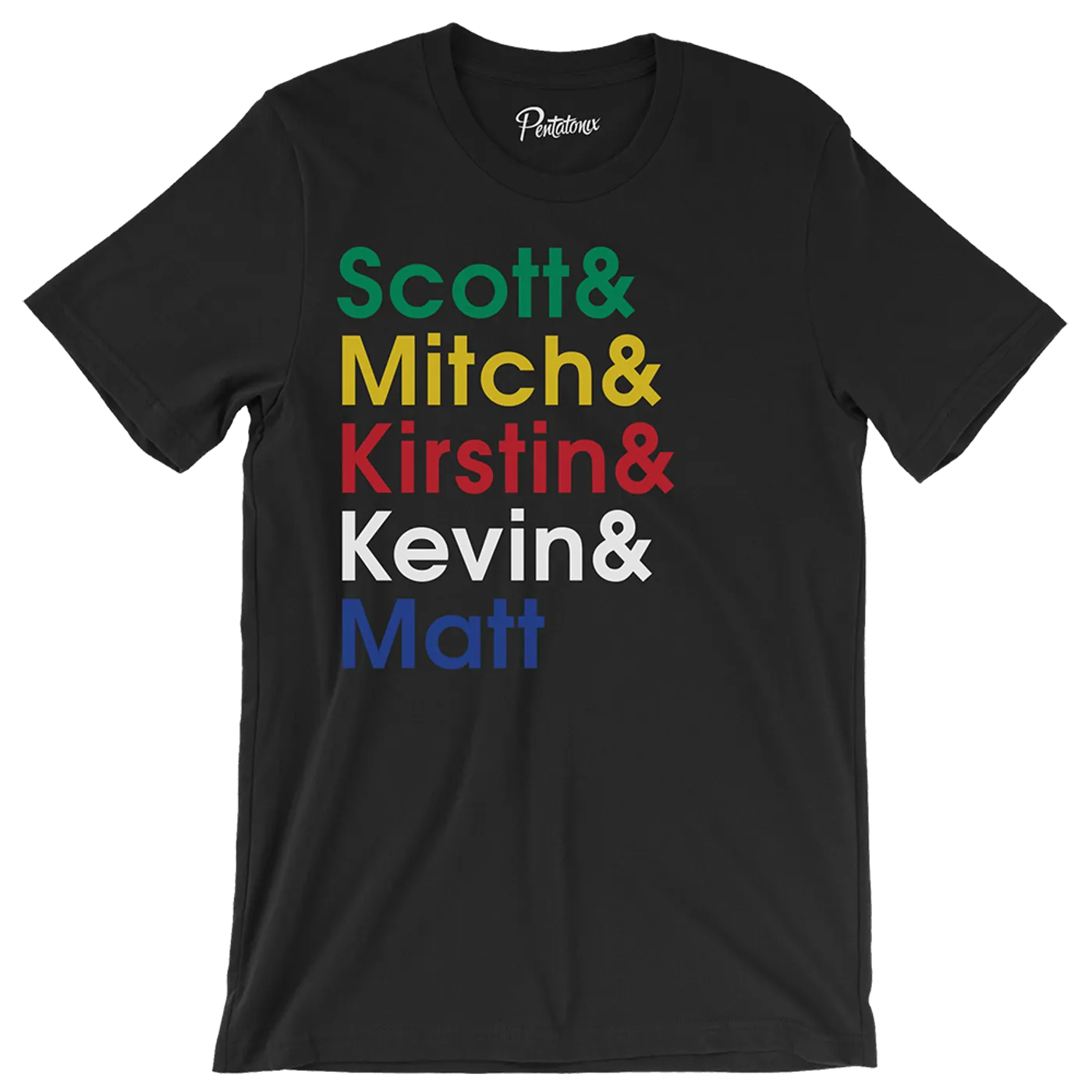 Pentatonix PTX Line Up Tee