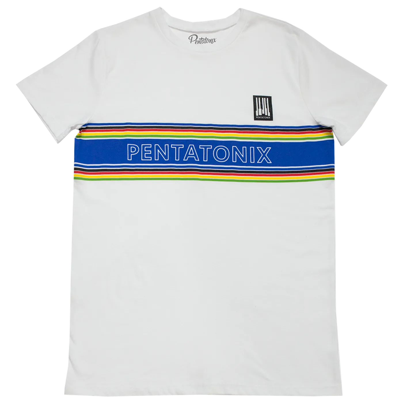 Pentatonix Striped Logo Tee