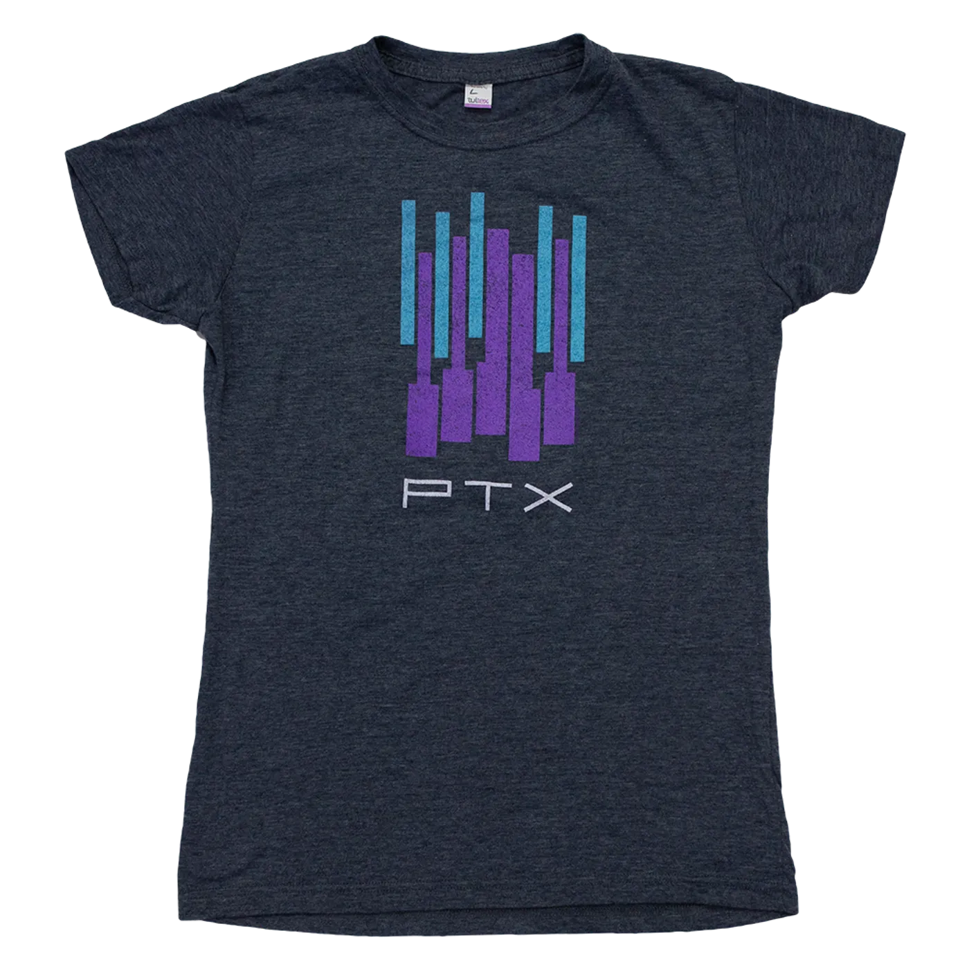 Pentatonix PTX Navy Keys Ladies Tee