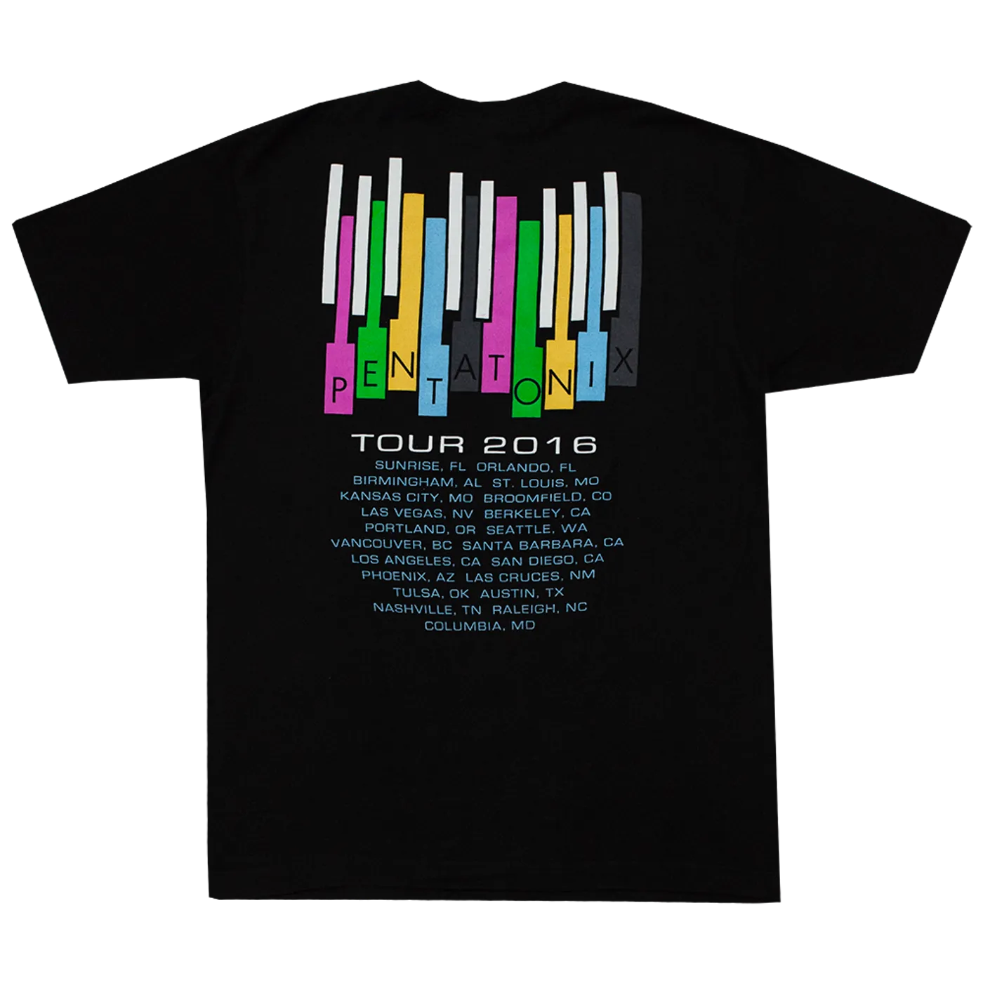 Pentatonix Color Keys Tee